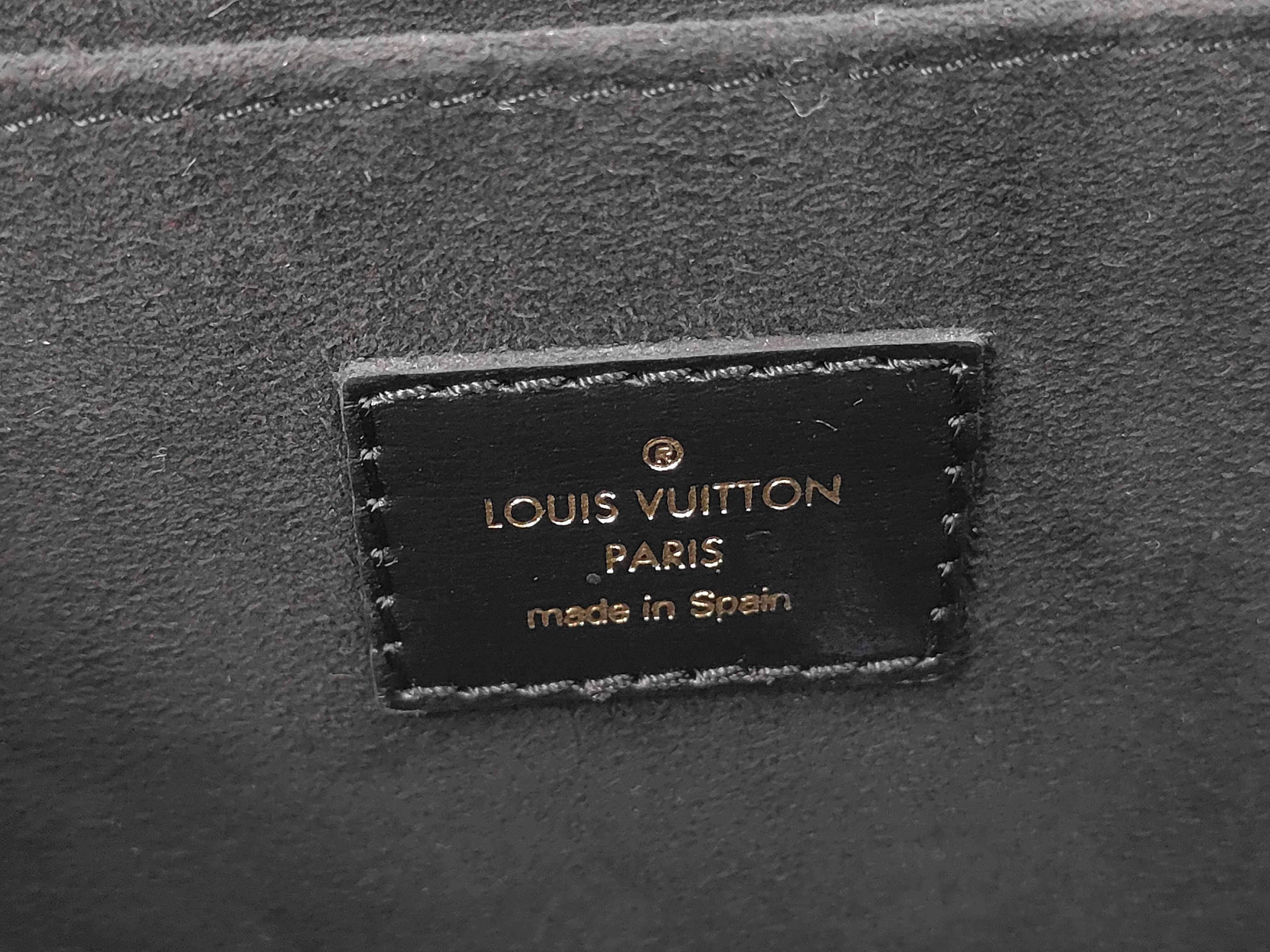 LV Dauphine MM Monogram Jacquard SINCE1854 M57211 GI3200 Black Bag — view 8