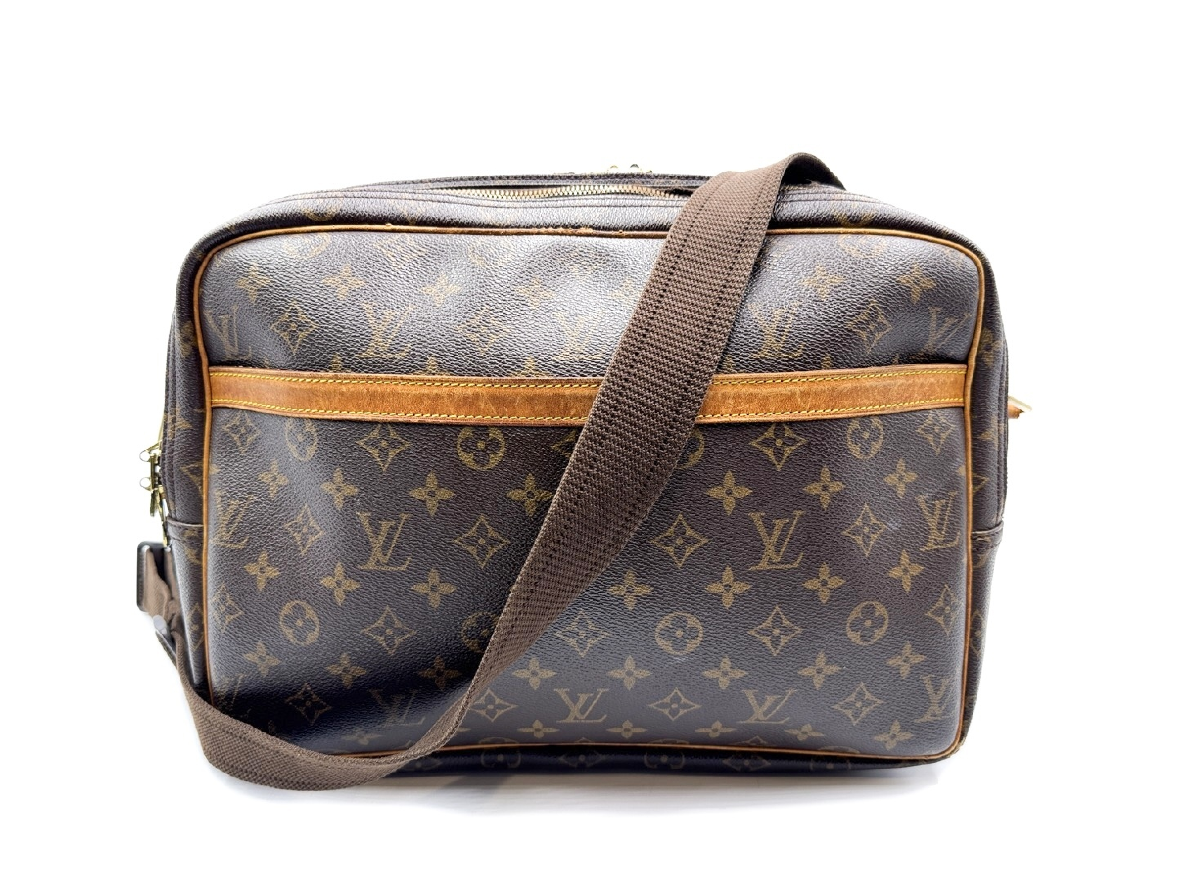 Monogram Reporter GM Shoulder Bag