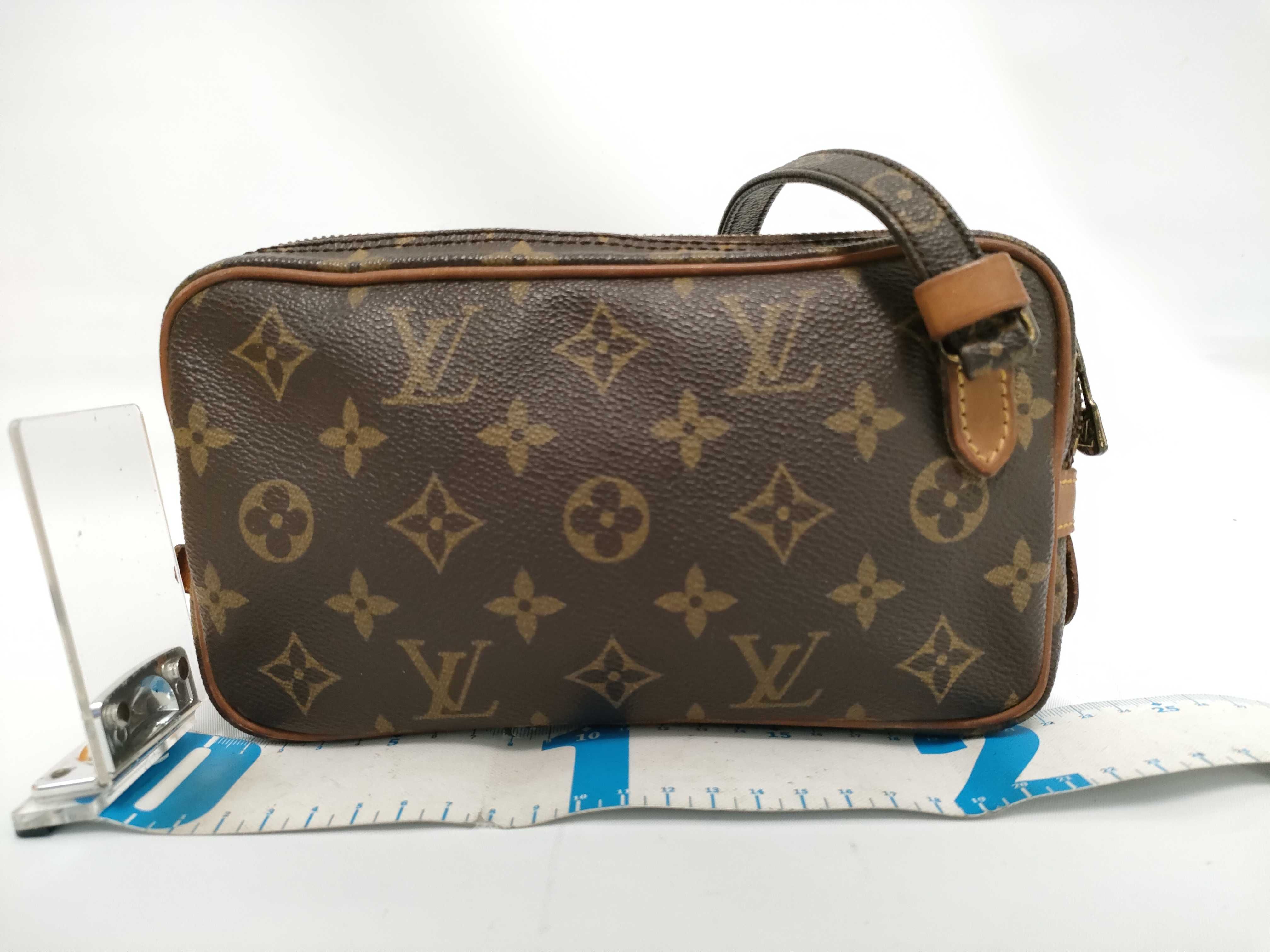 Monogram Vuitton Pochette Marly Bandoulière Shoulder Bag — view 2