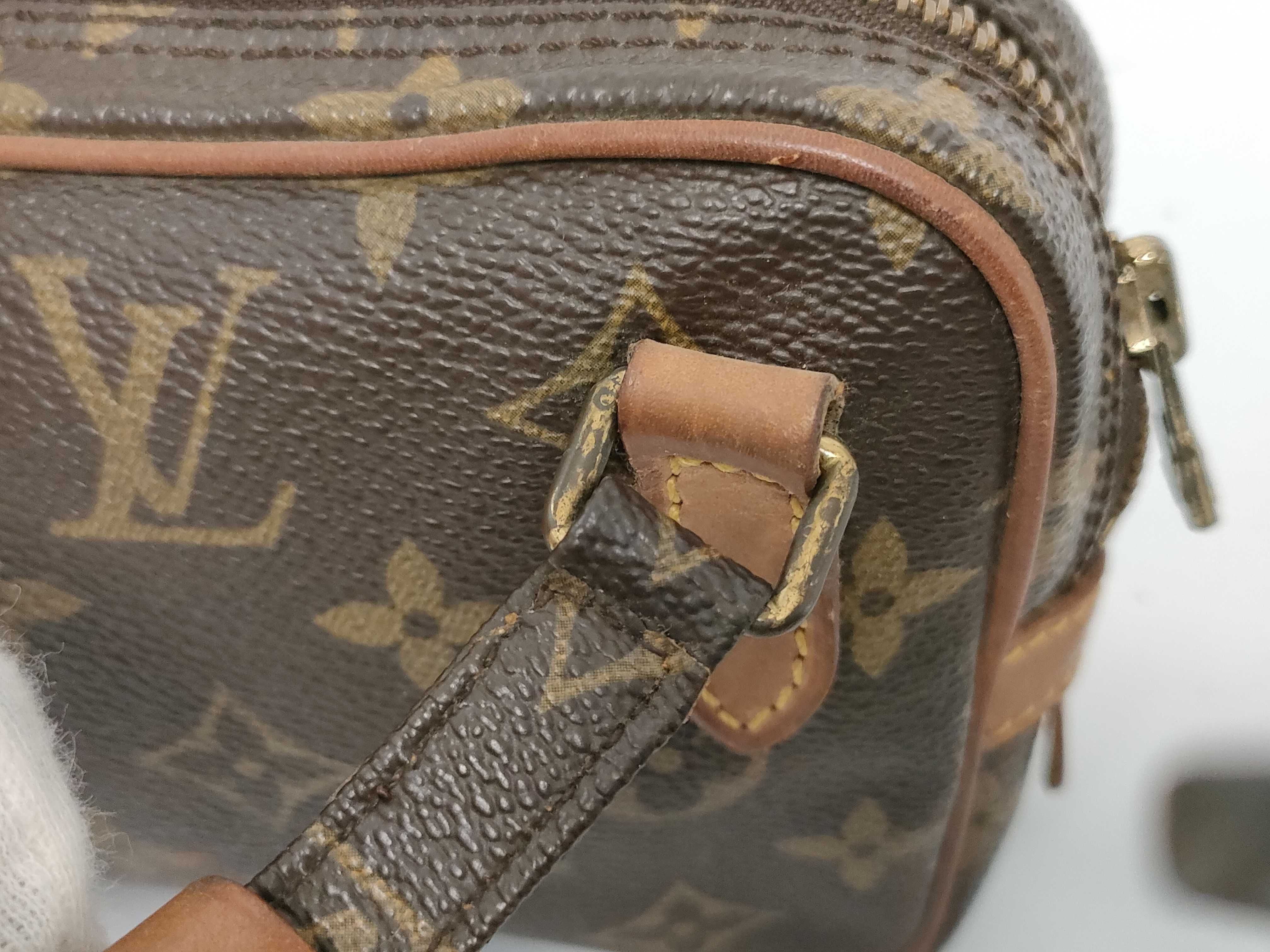 Monogram Vuitton Pochette Marly Bandoulière Shoulder Bag — view 6
