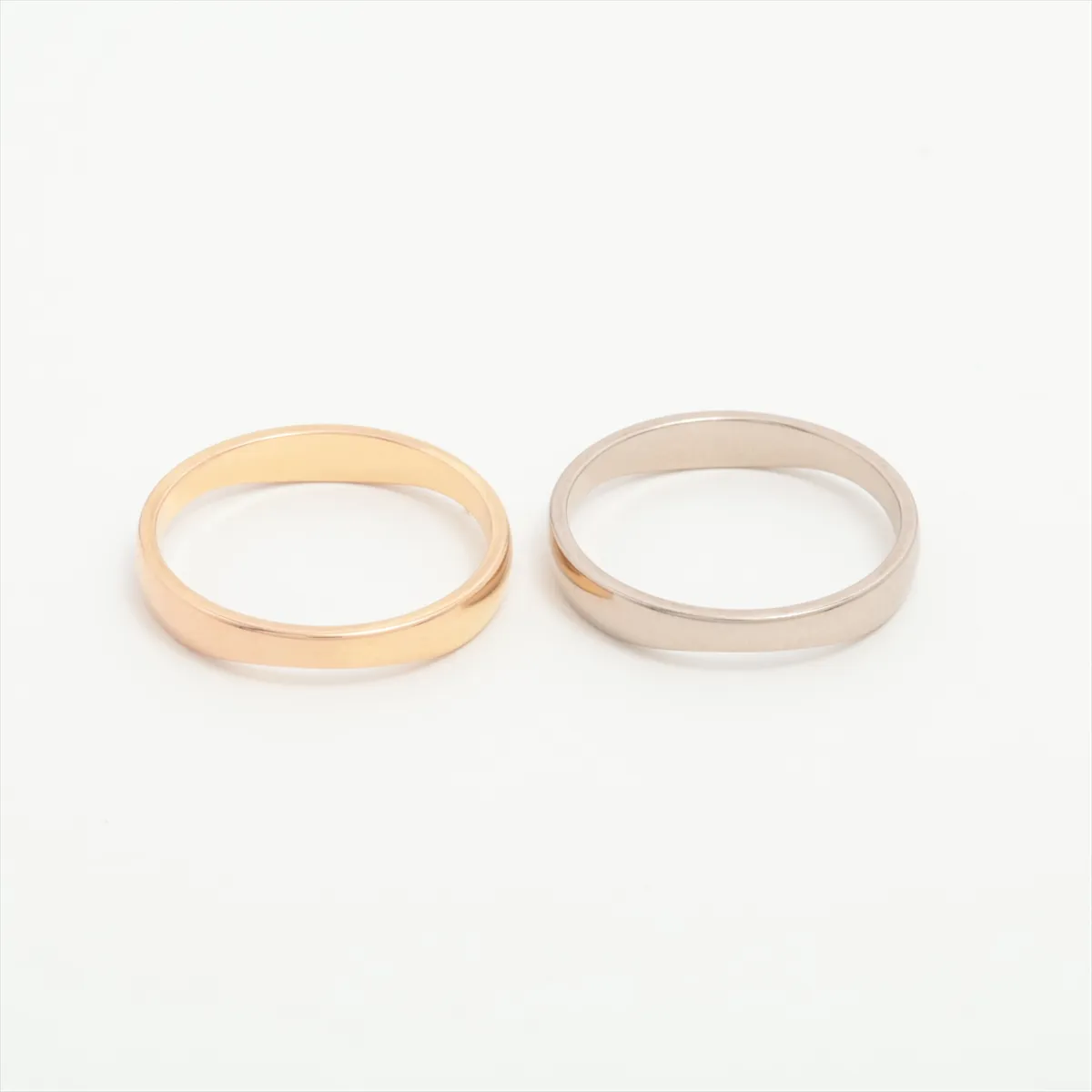 Love Me Ring 750 (PG x WG) 4.3g Size 51 IB7514 Engraving — view 2