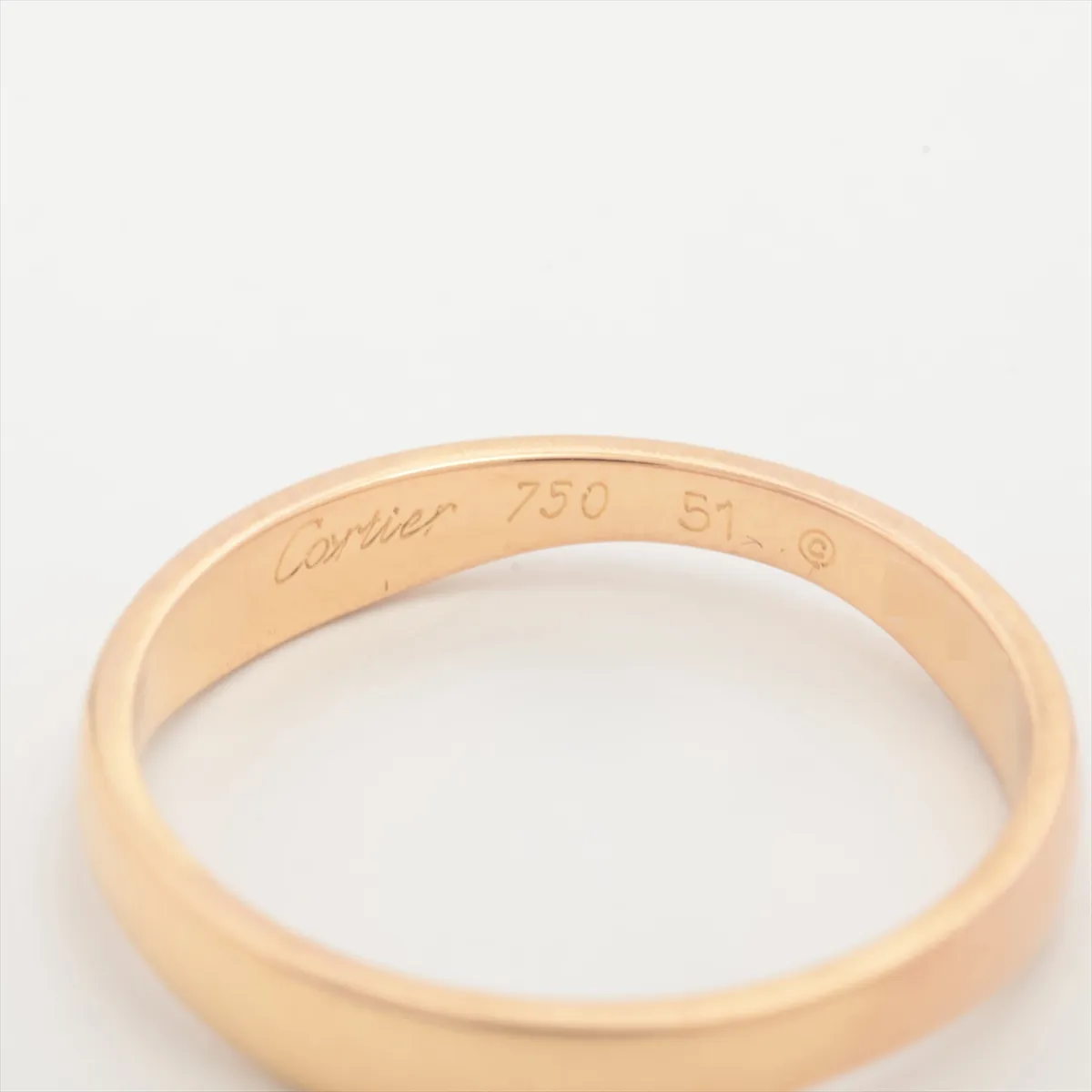 Love Me Ring 750 (PG x WG) 4.3g Size 51 IB7514 Engraving — view 3