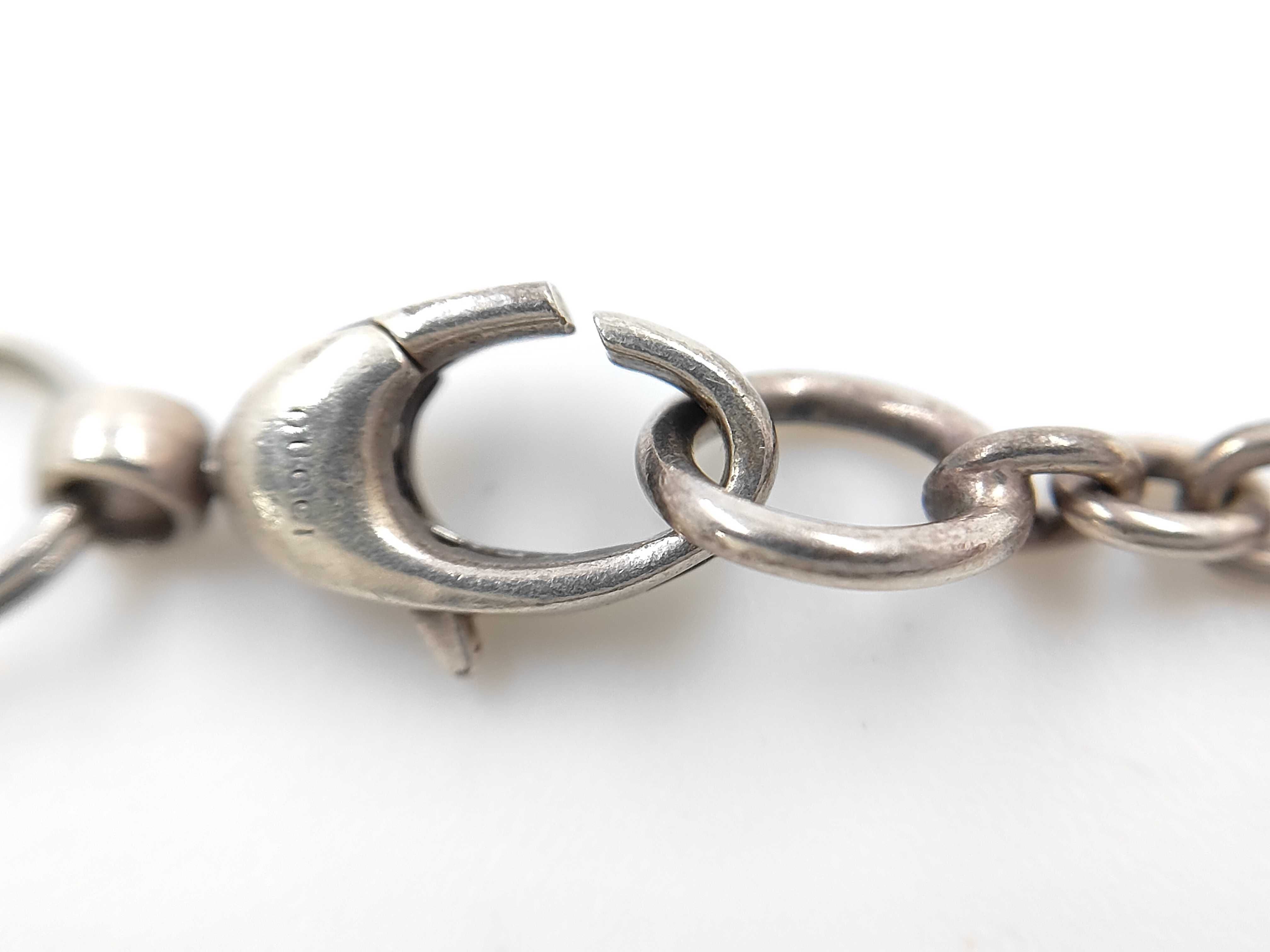GG Interlocking Silver Necklace — view 4