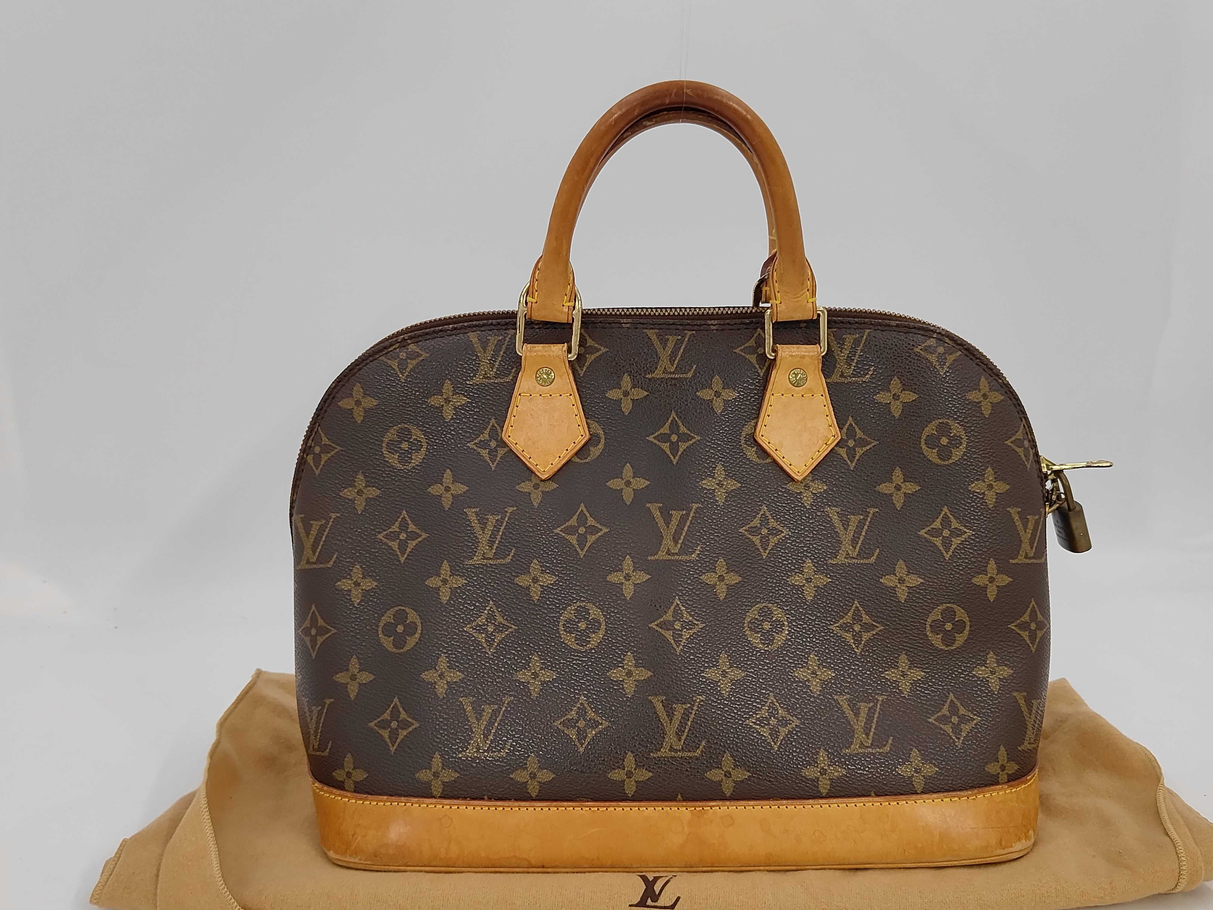 Monogram Alma Handbag