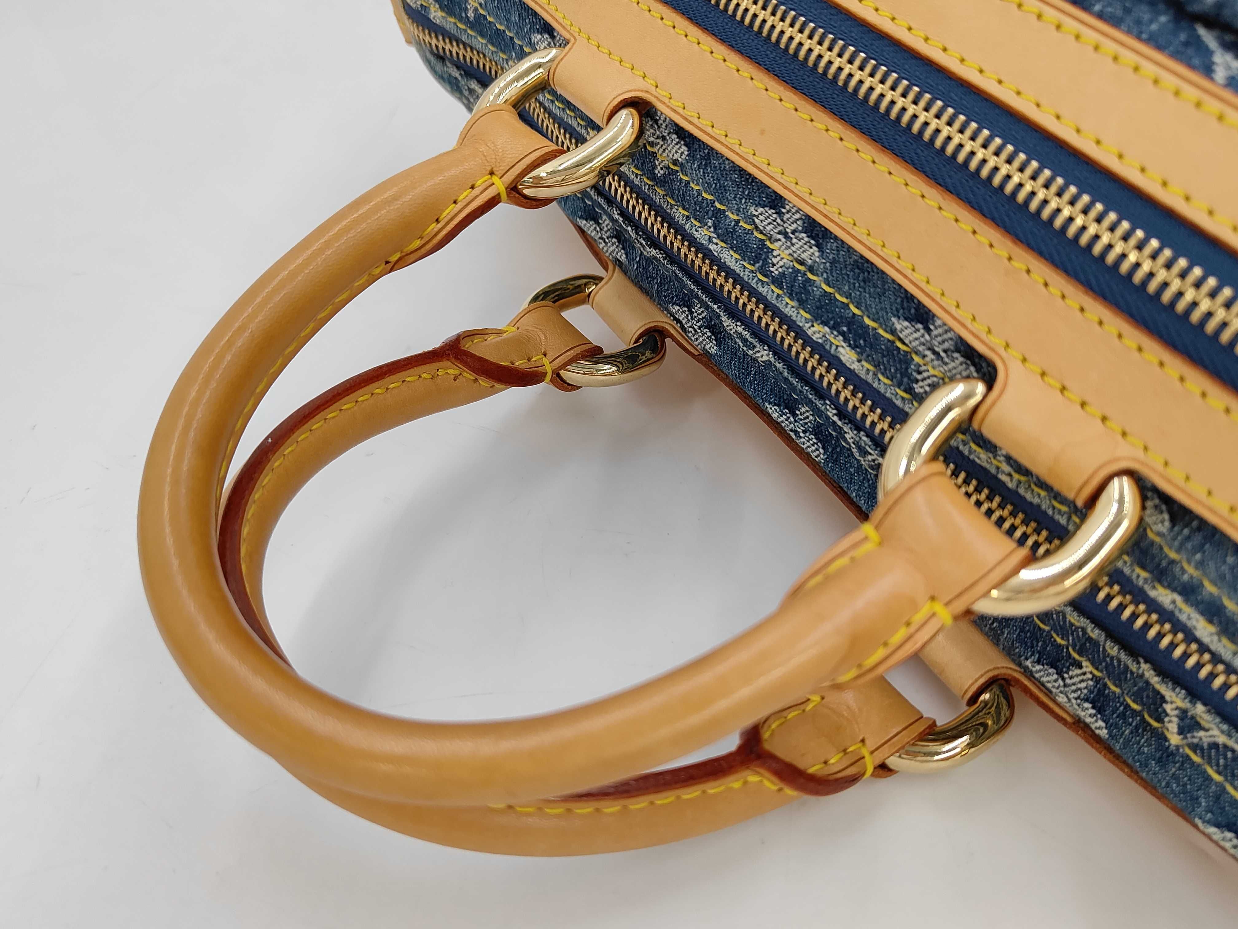 Monogram Denim Neo Speedy M95019 SP0065 Handbag (with dust bag) — view 5