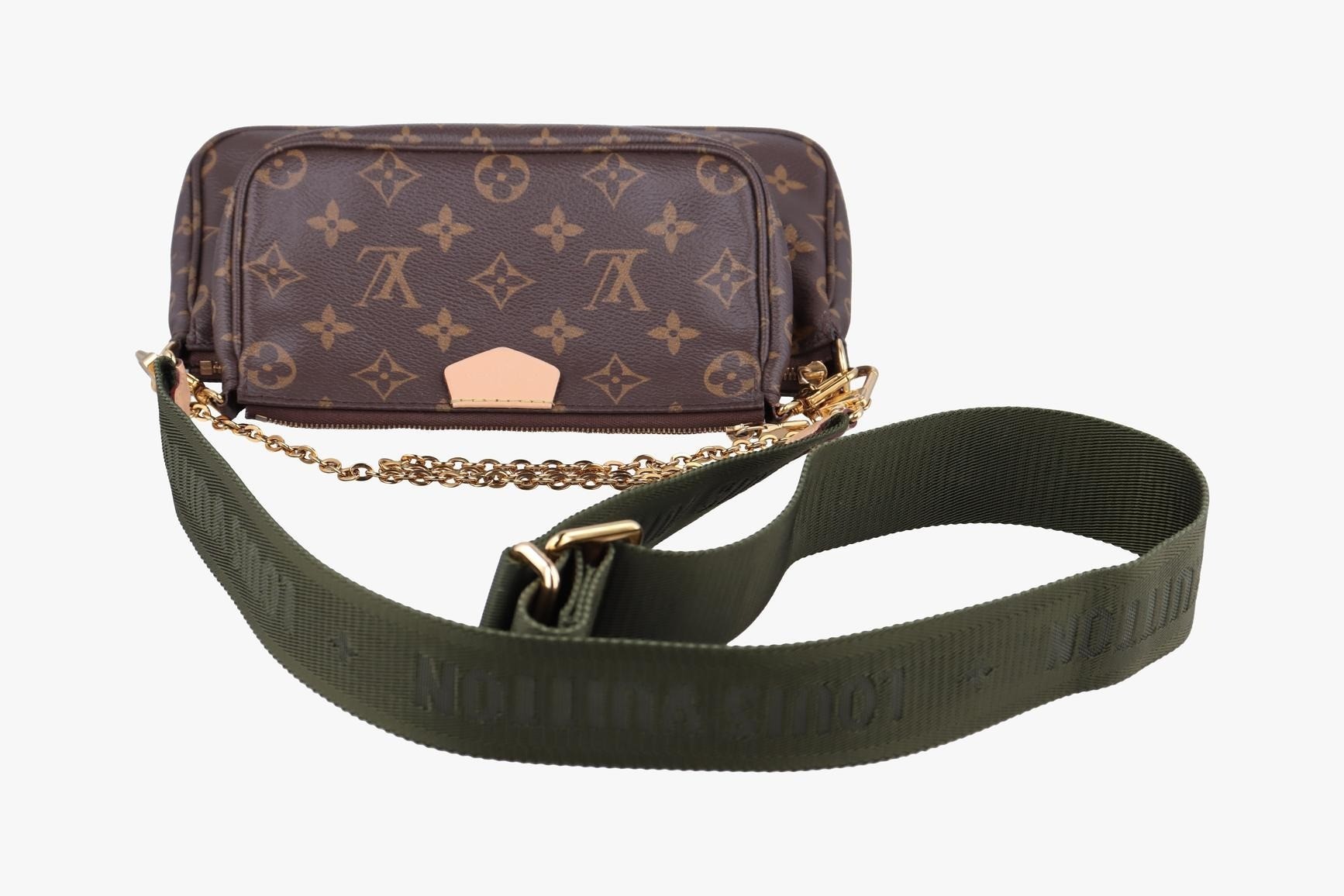 Multi Pochette Accessoires Monogram Canvas Monogram/Brown — view 5