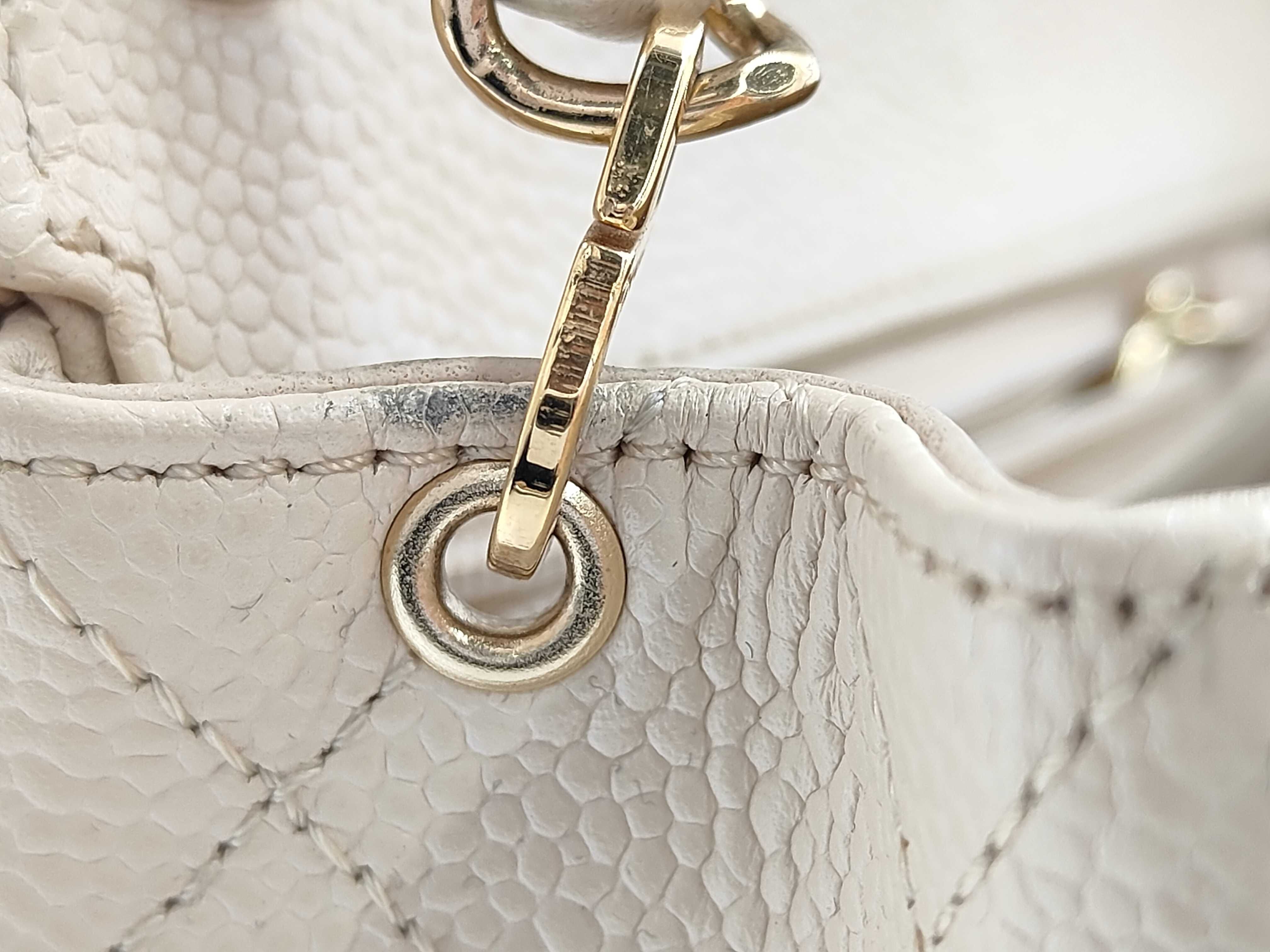 Mini Matelassé 17 Caviar Skin Shoulder Bag #9 — view 12
