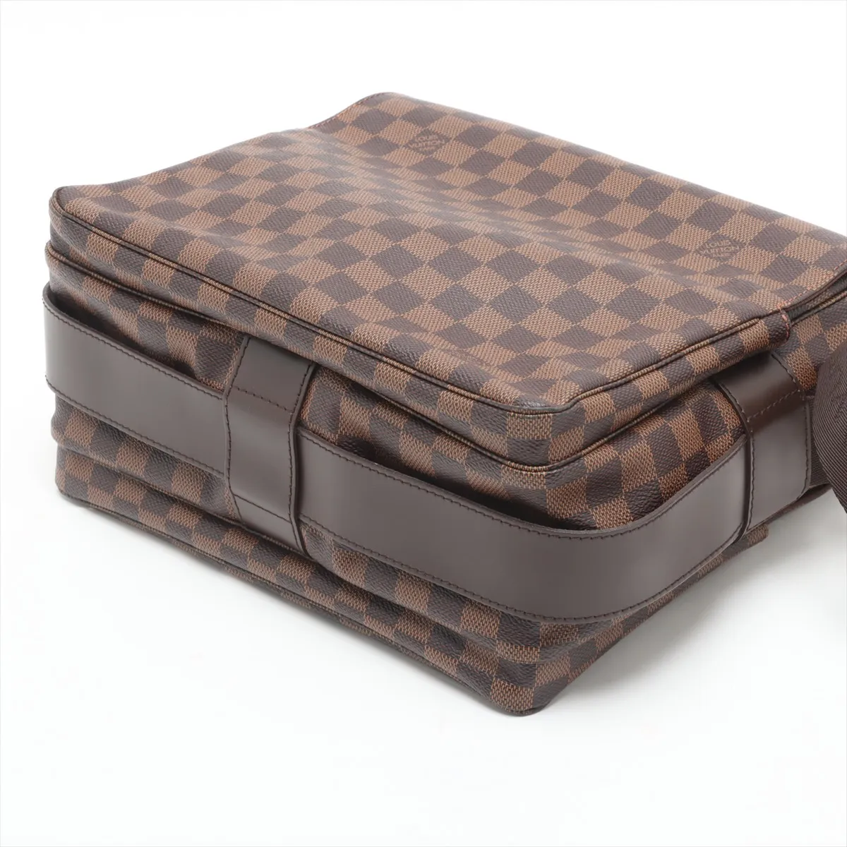Damier Naviglio N45255 SR1191 Brown — view 3