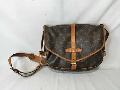 Monogram Saumur Shoulder Bag