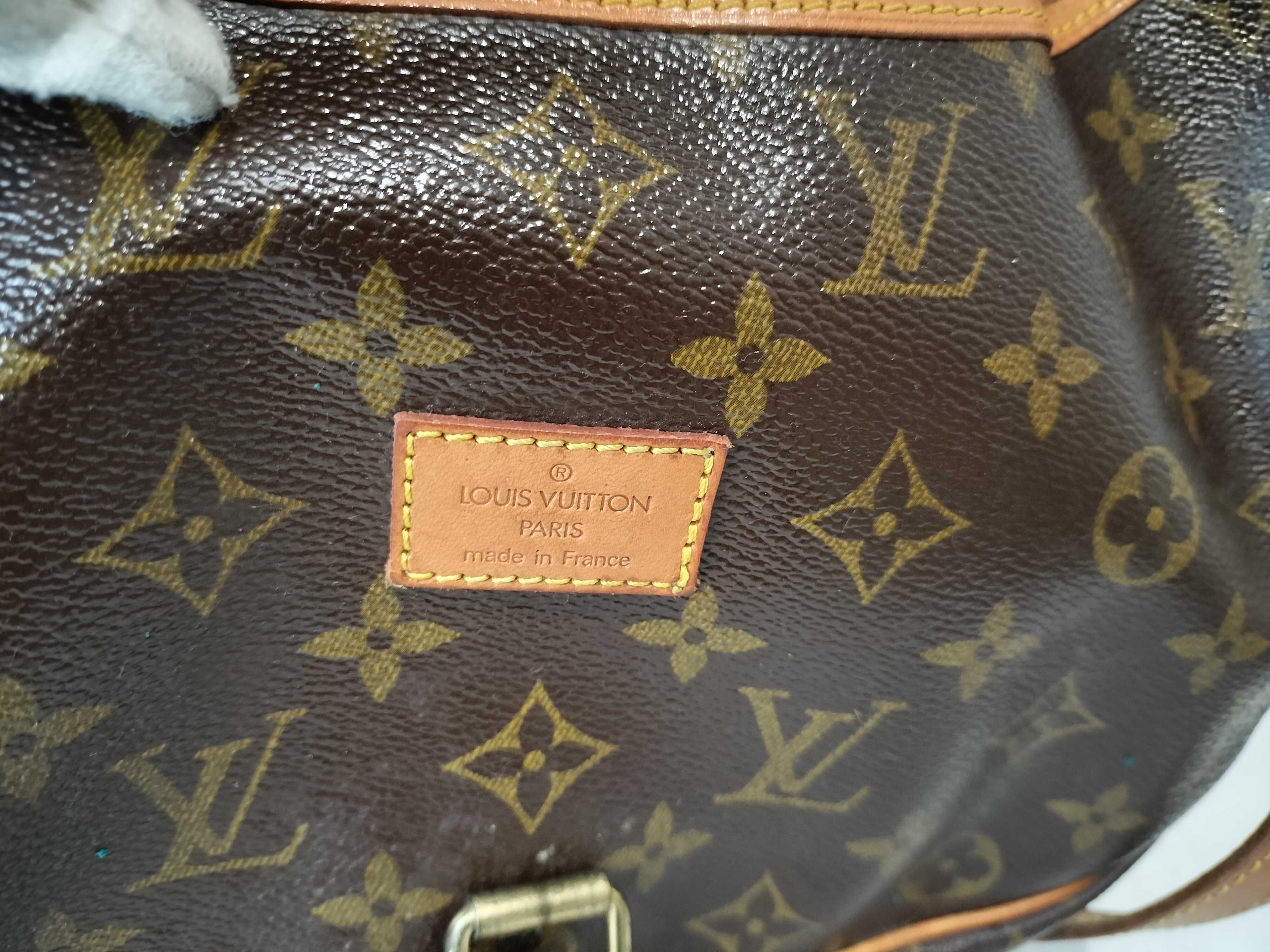 Monogram Saumur Shoulder Bag — view 11