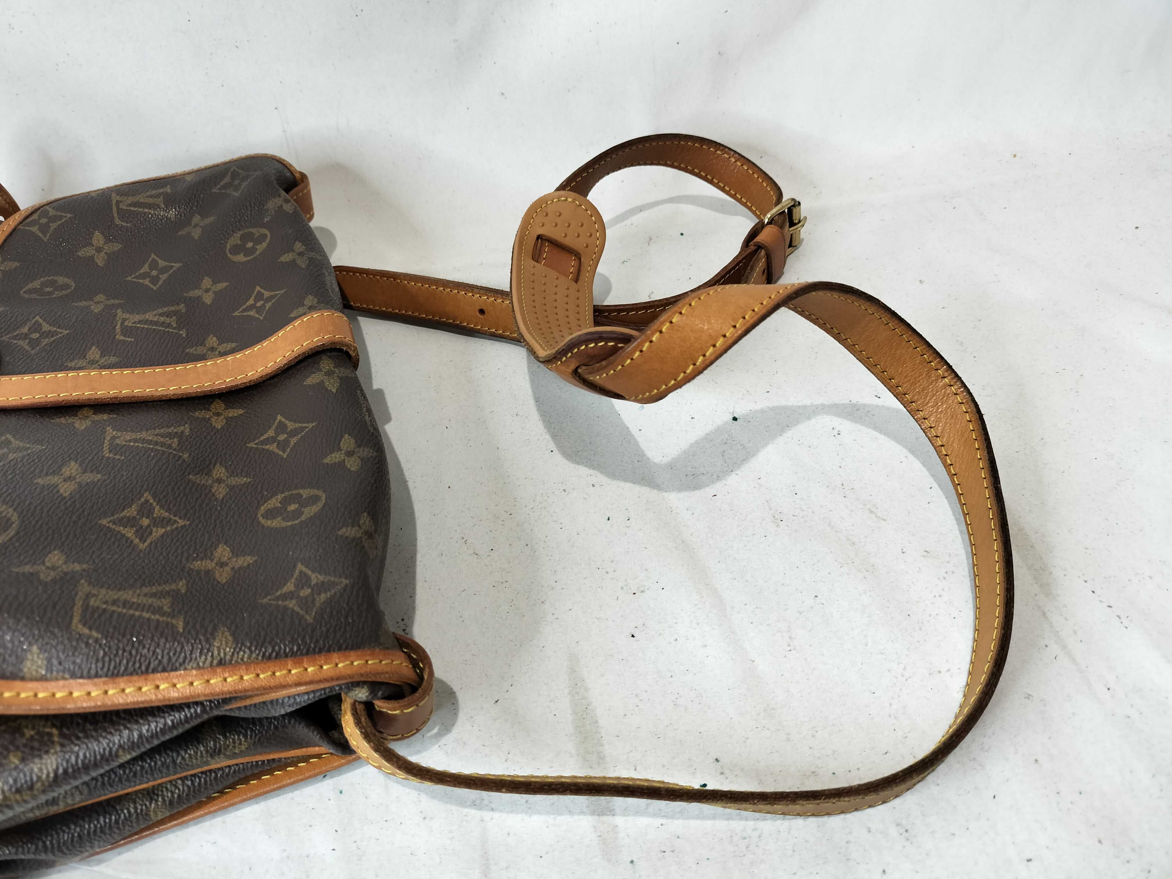 Monogram Saumur Shoulder Bag — view 3