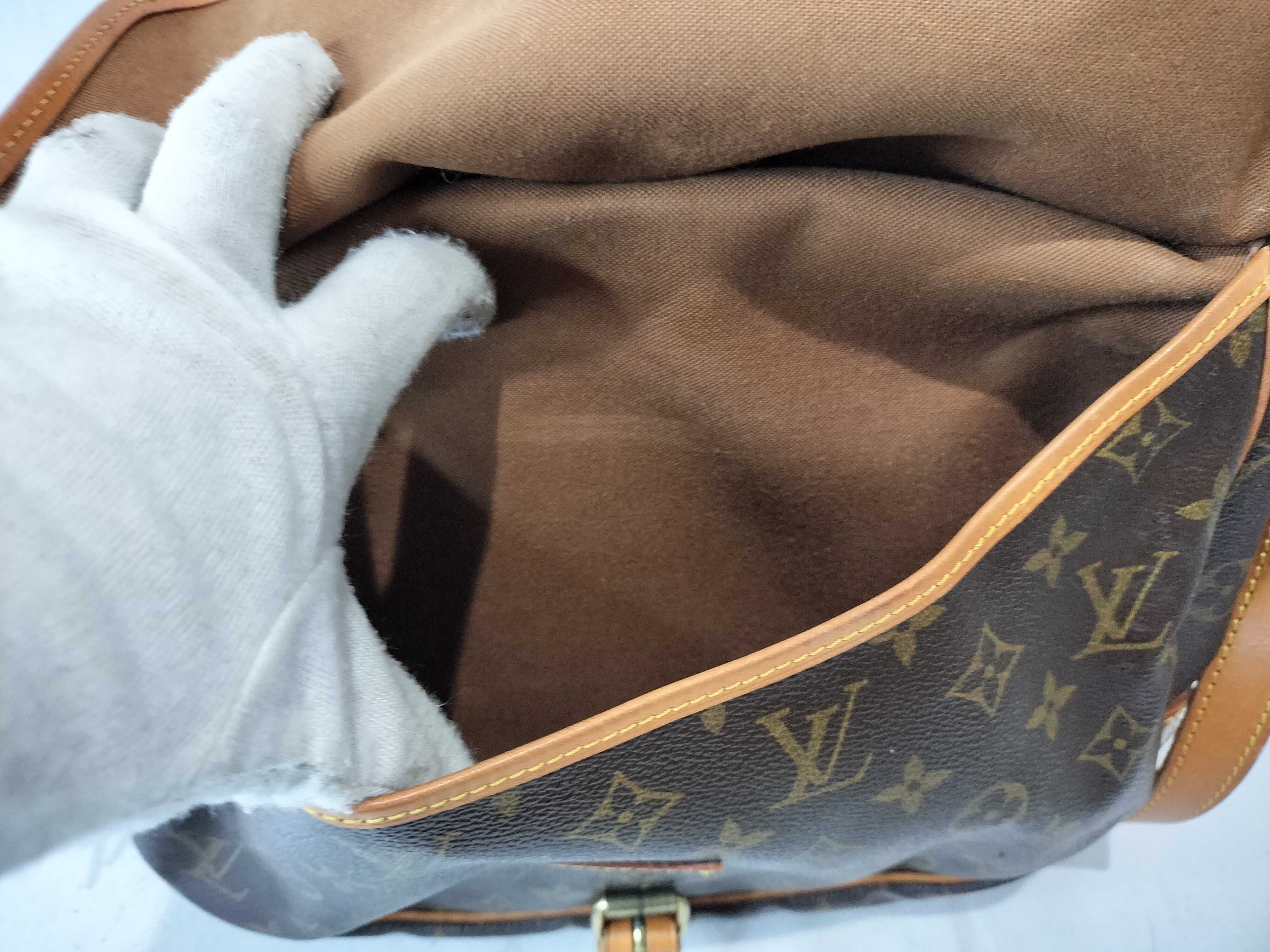 Monogram Saumur Shoulder Bag — view 9