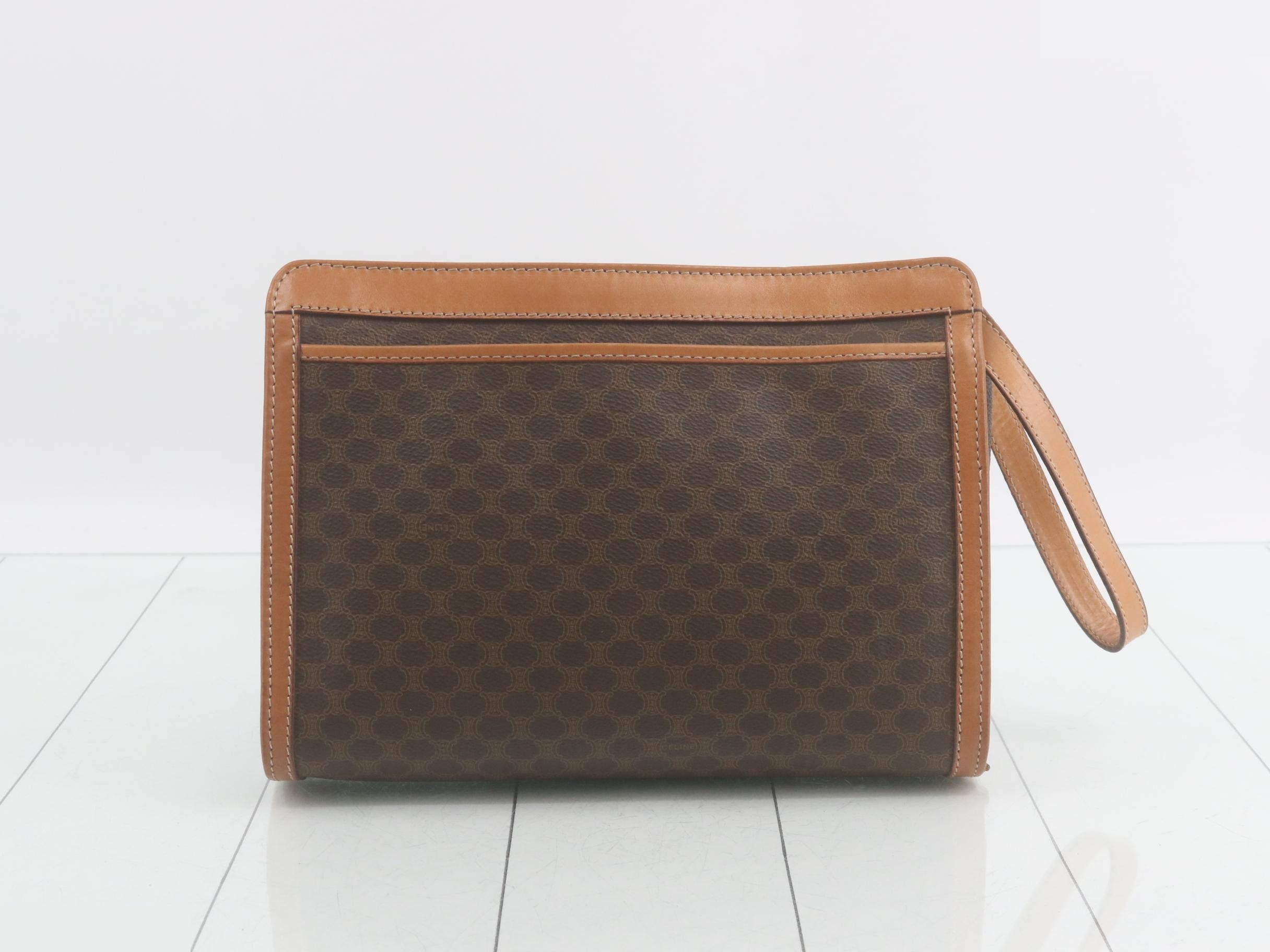 Macadam Second Bag, Brown, PVC — view 2