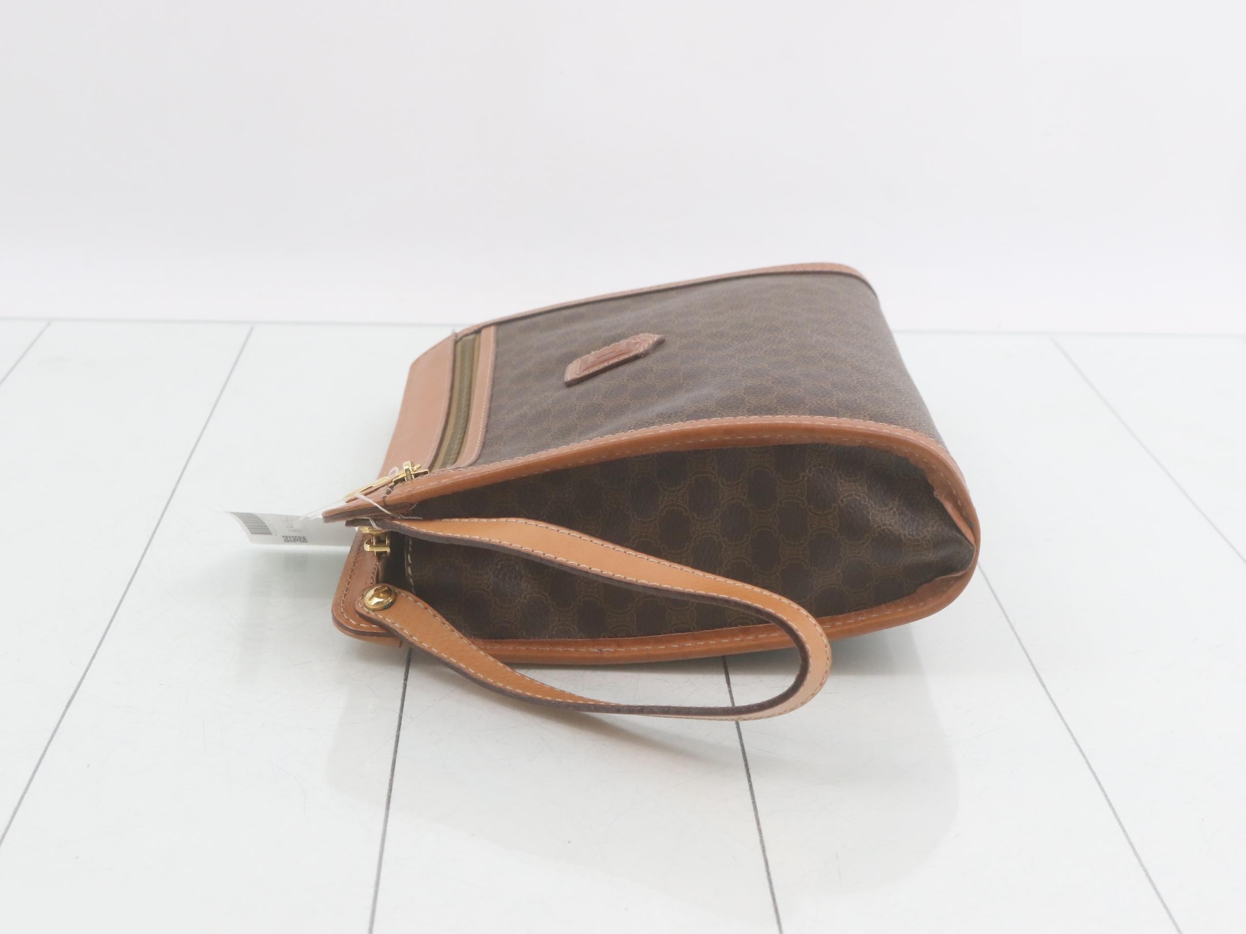Macadam Second Bag, Brown, PVC — view 4