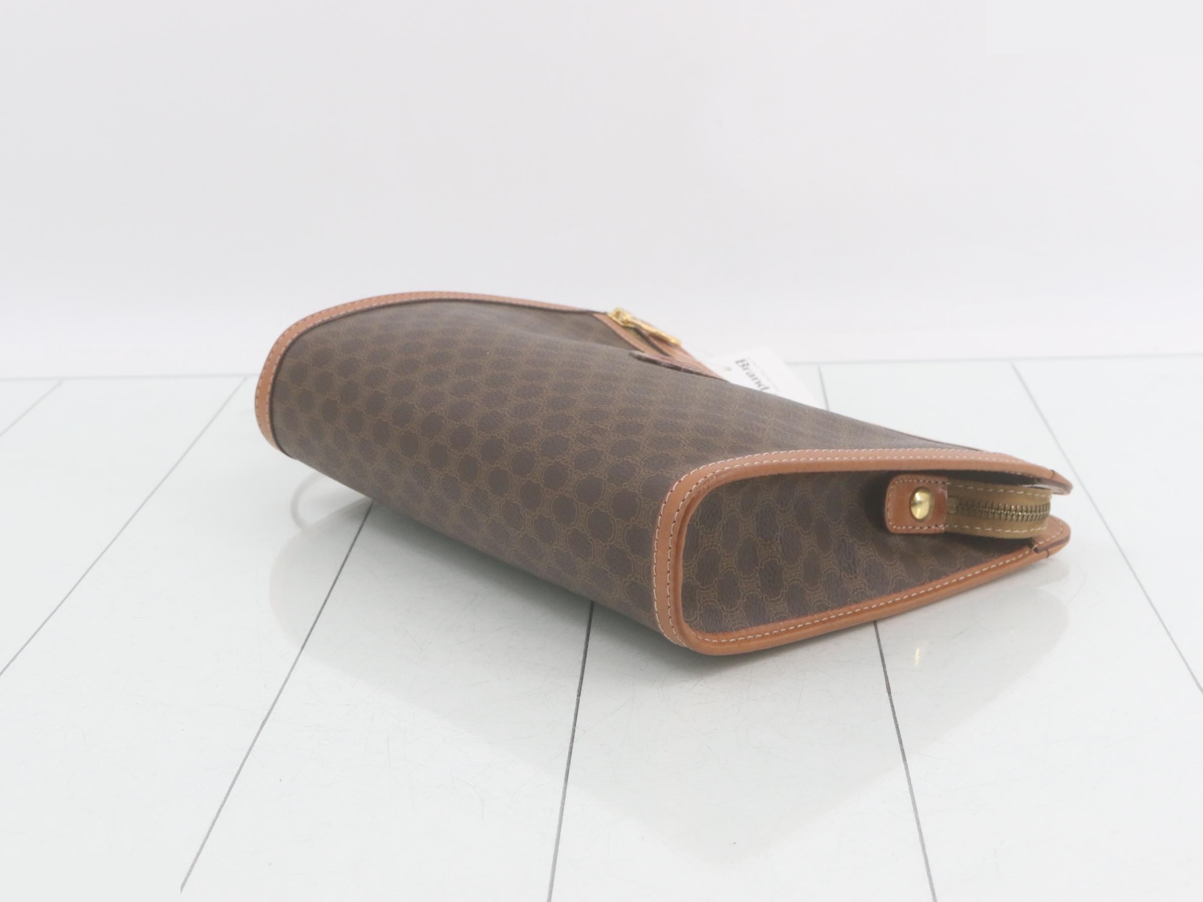 Macadam Second Bag, Brown, PVC — view 6