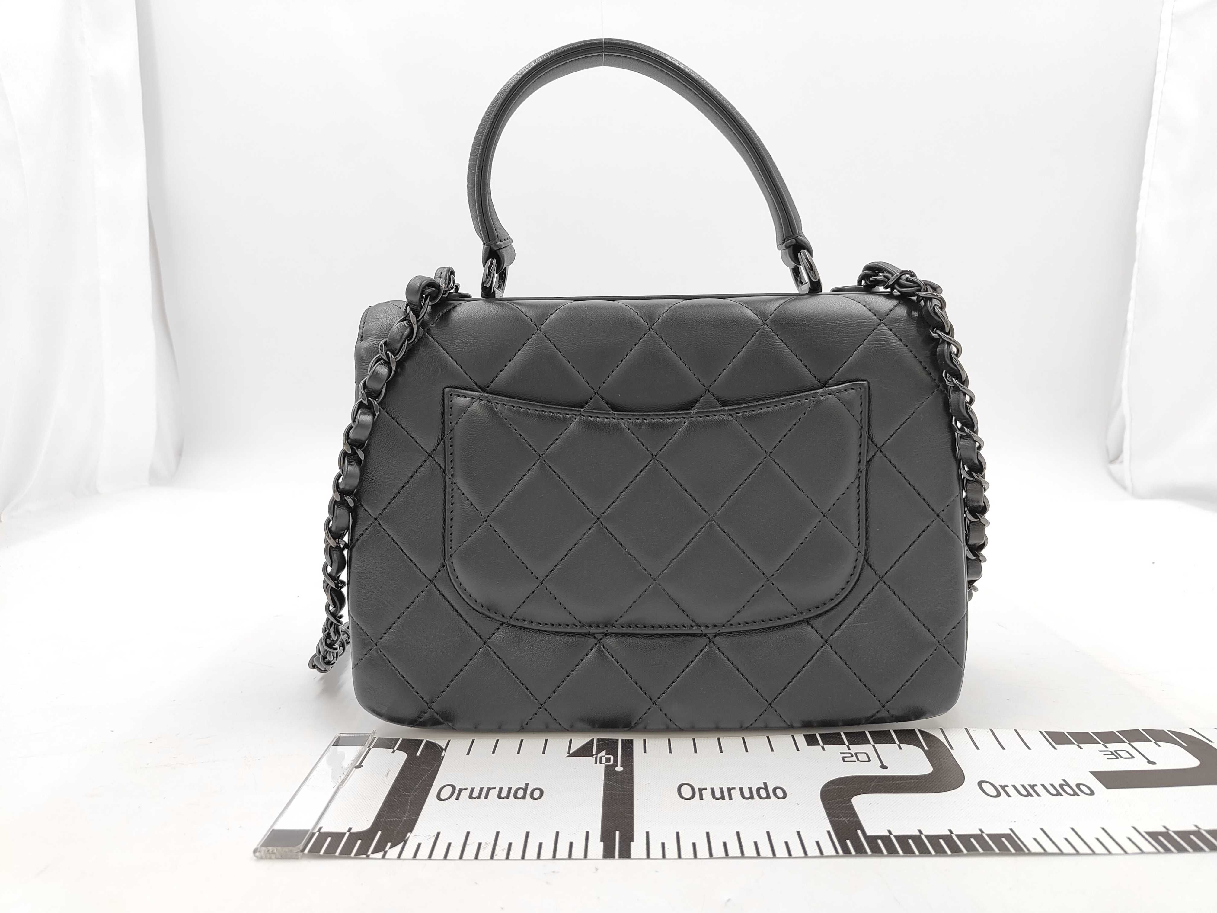 Trendy CC Matelassé Top Handle Handbag — view 2