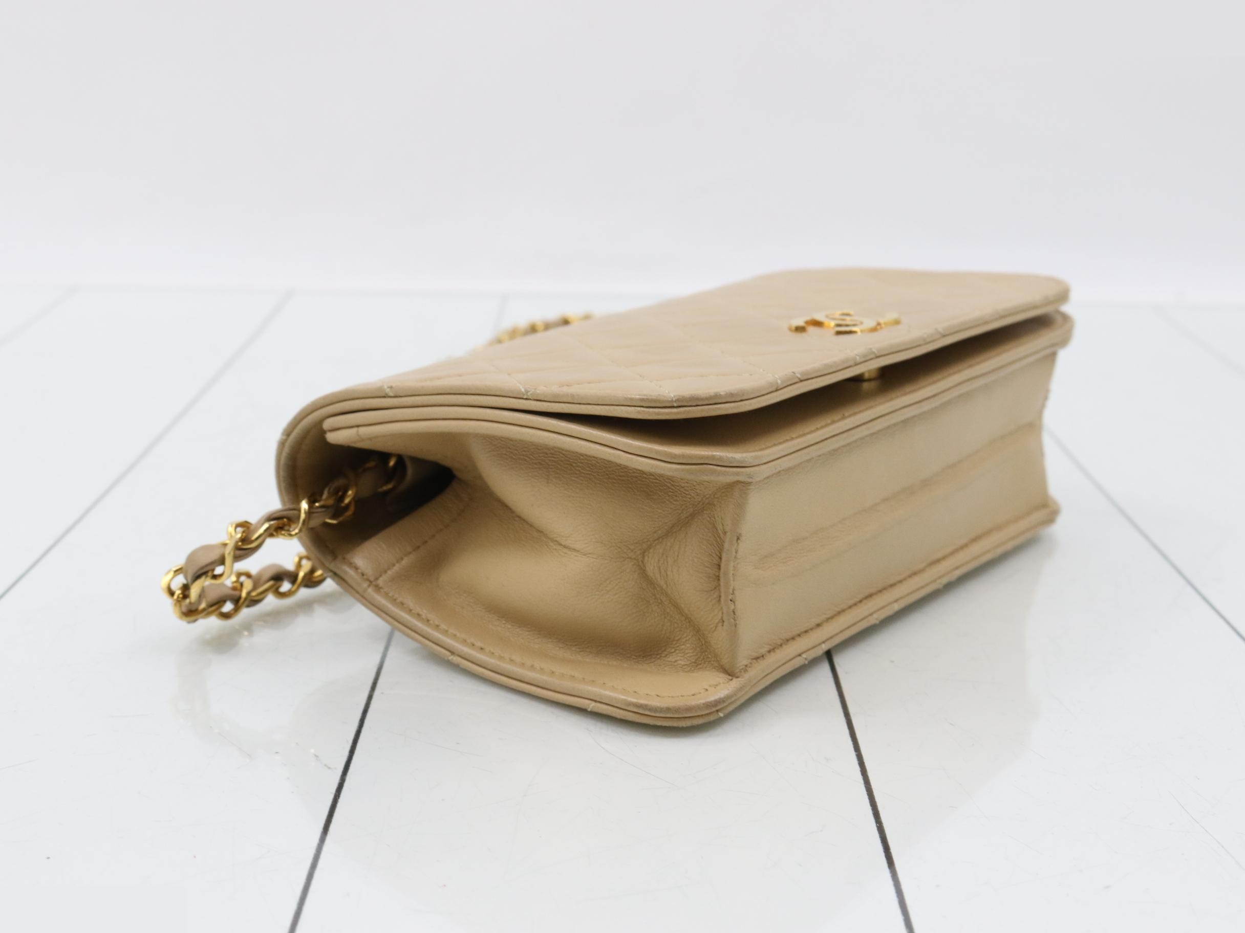 Matelassé Chain Shoulder Bag — view 5