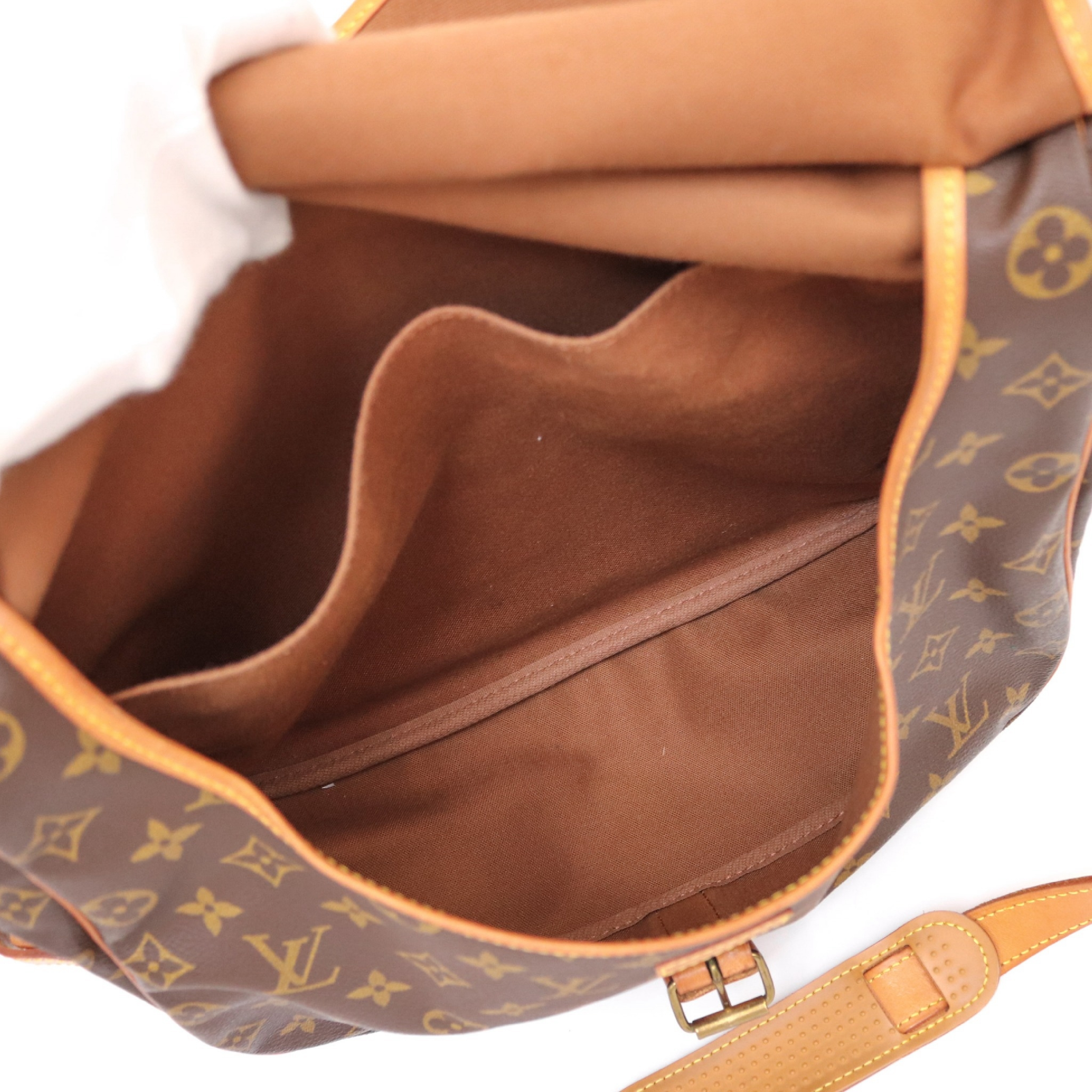 Monogram Saumur 35 M42254 Shoulder Bag with Box — view 5