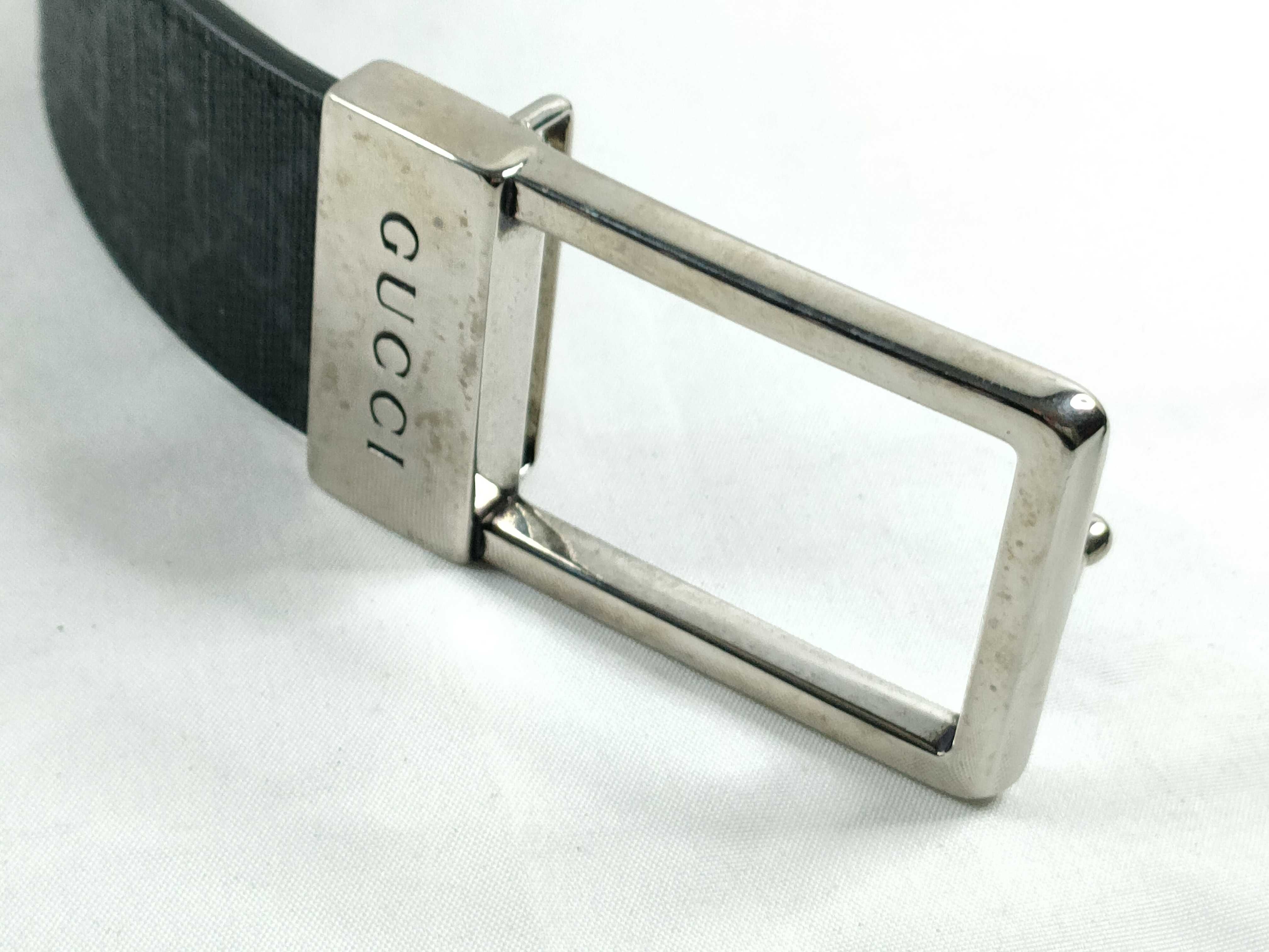 Square Buckle GG Belt, Size 60 — view 3