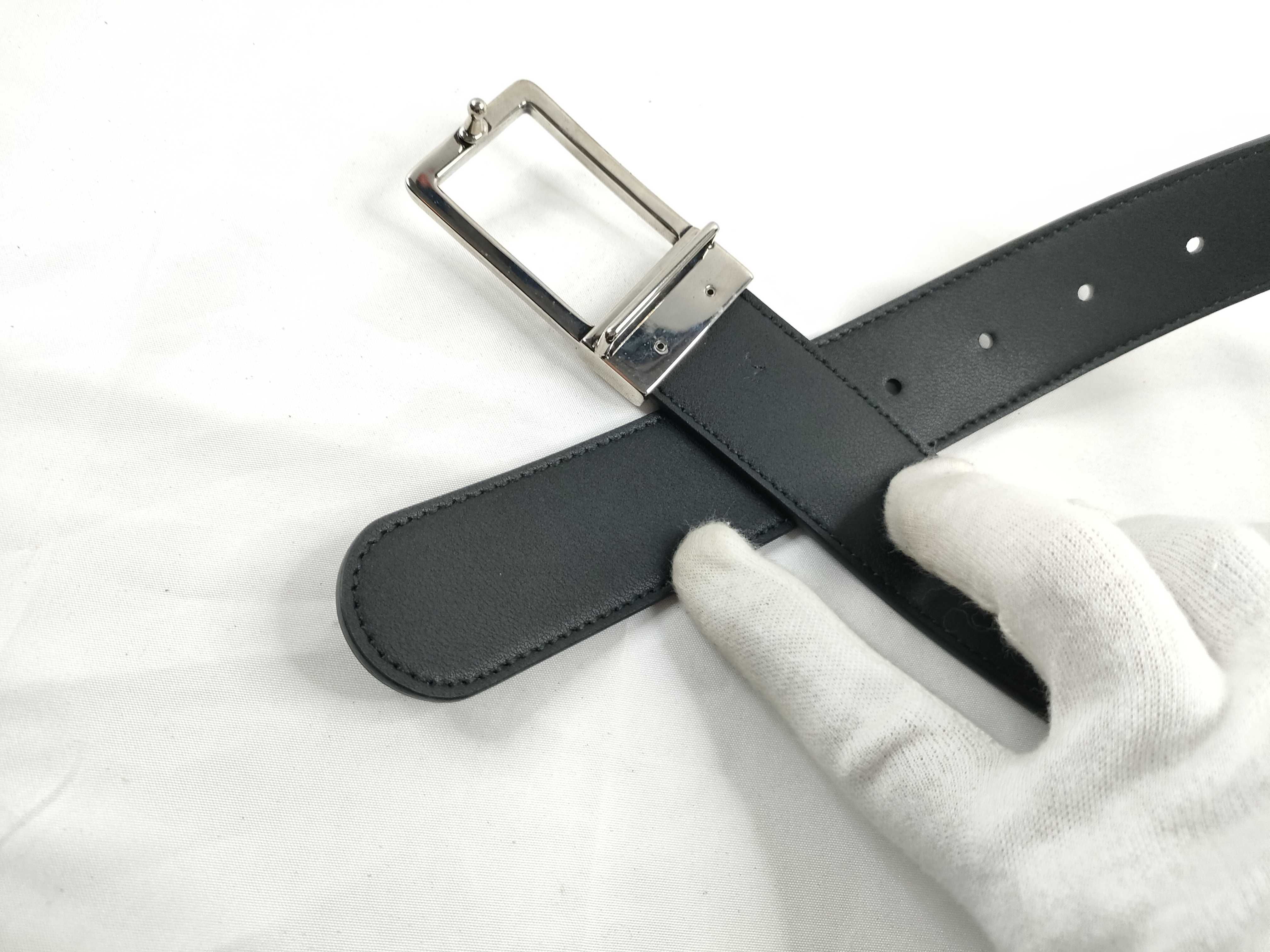 Square Buckle GG Belt, Size 60 — view 4
