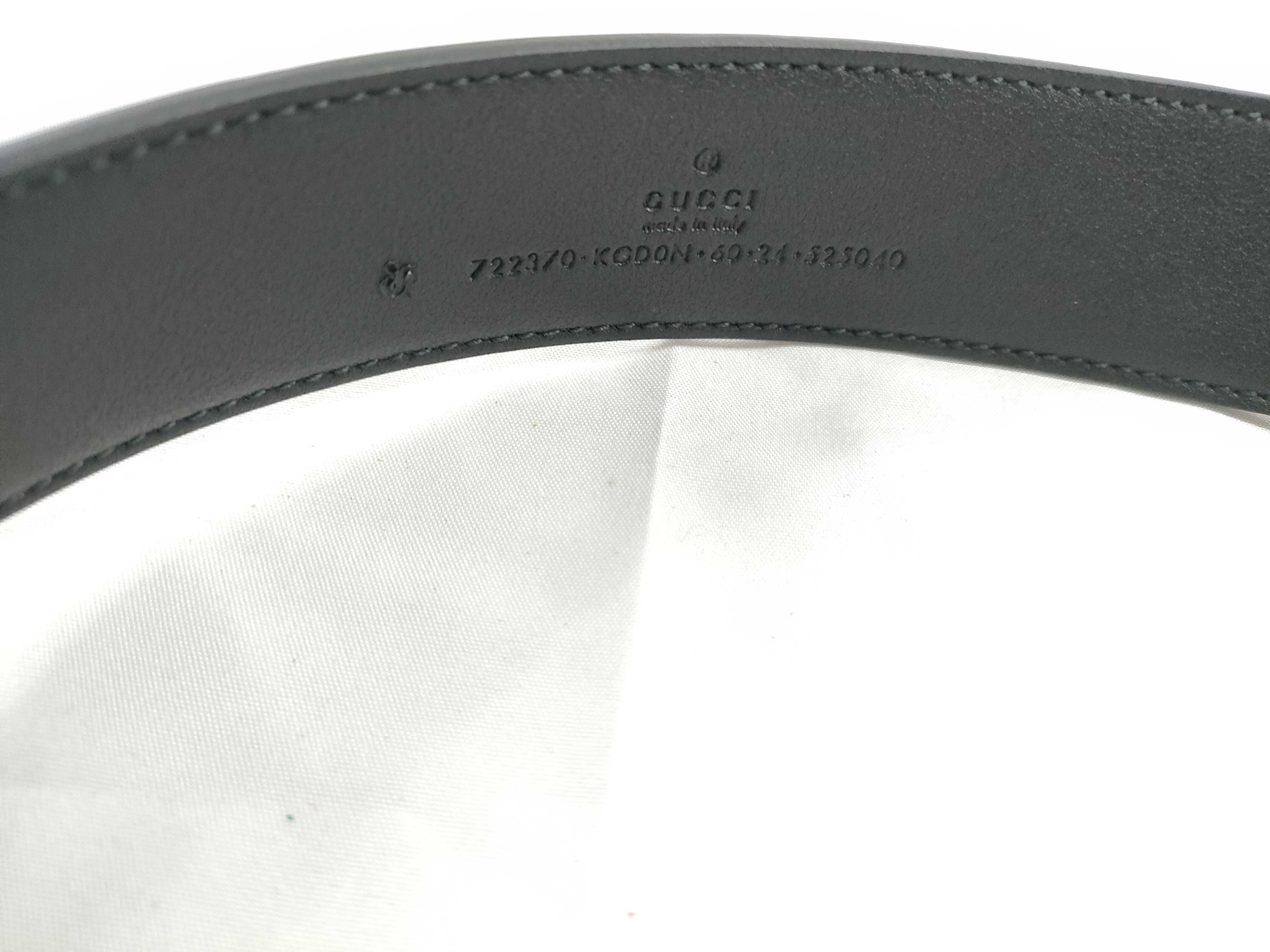 Square Buckle GG Belt, Size 60 — view 7