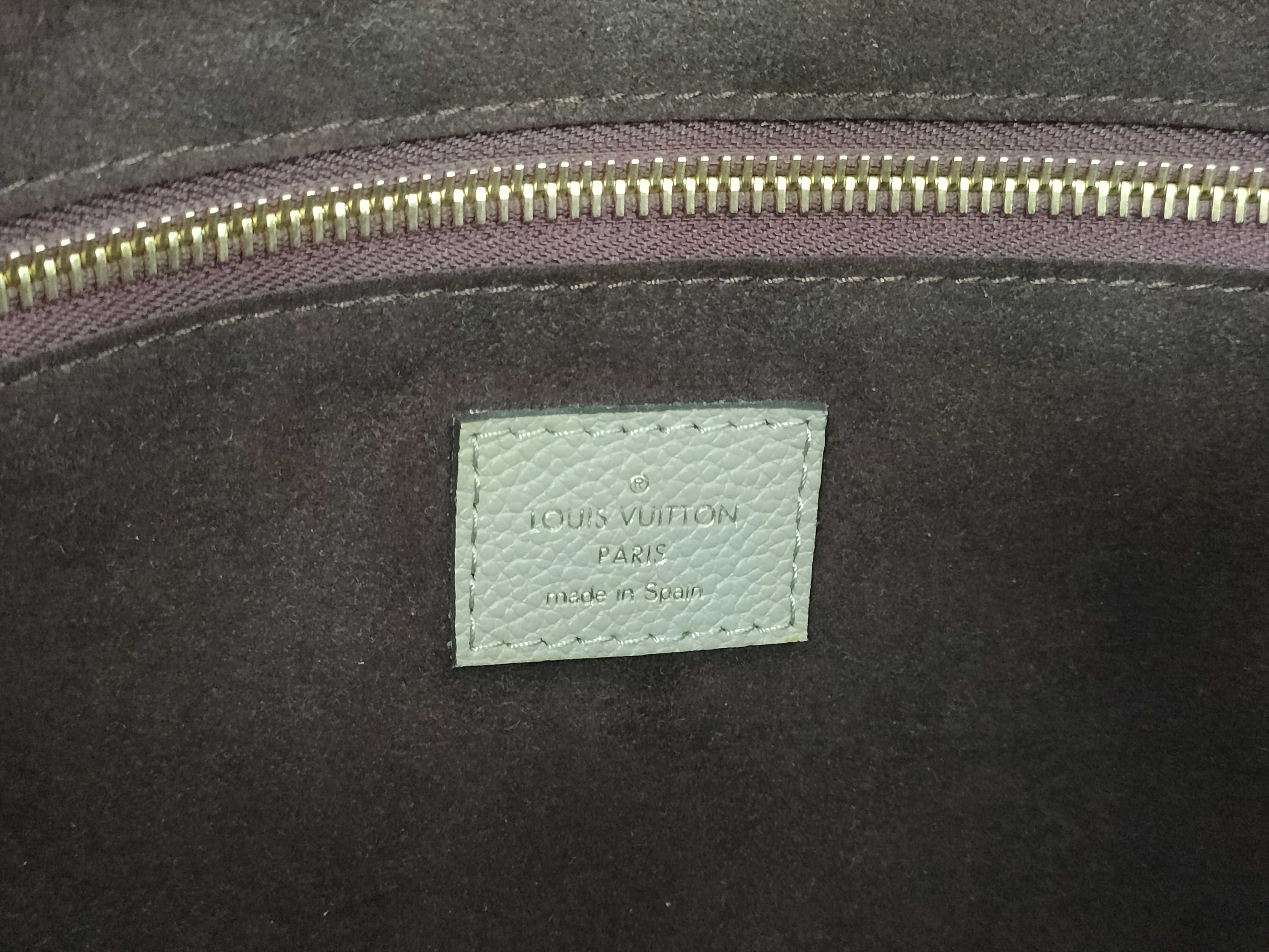 Monogram Empreinte Neverfull MM M45686 Beige RFID-detectable tote bag — view 11