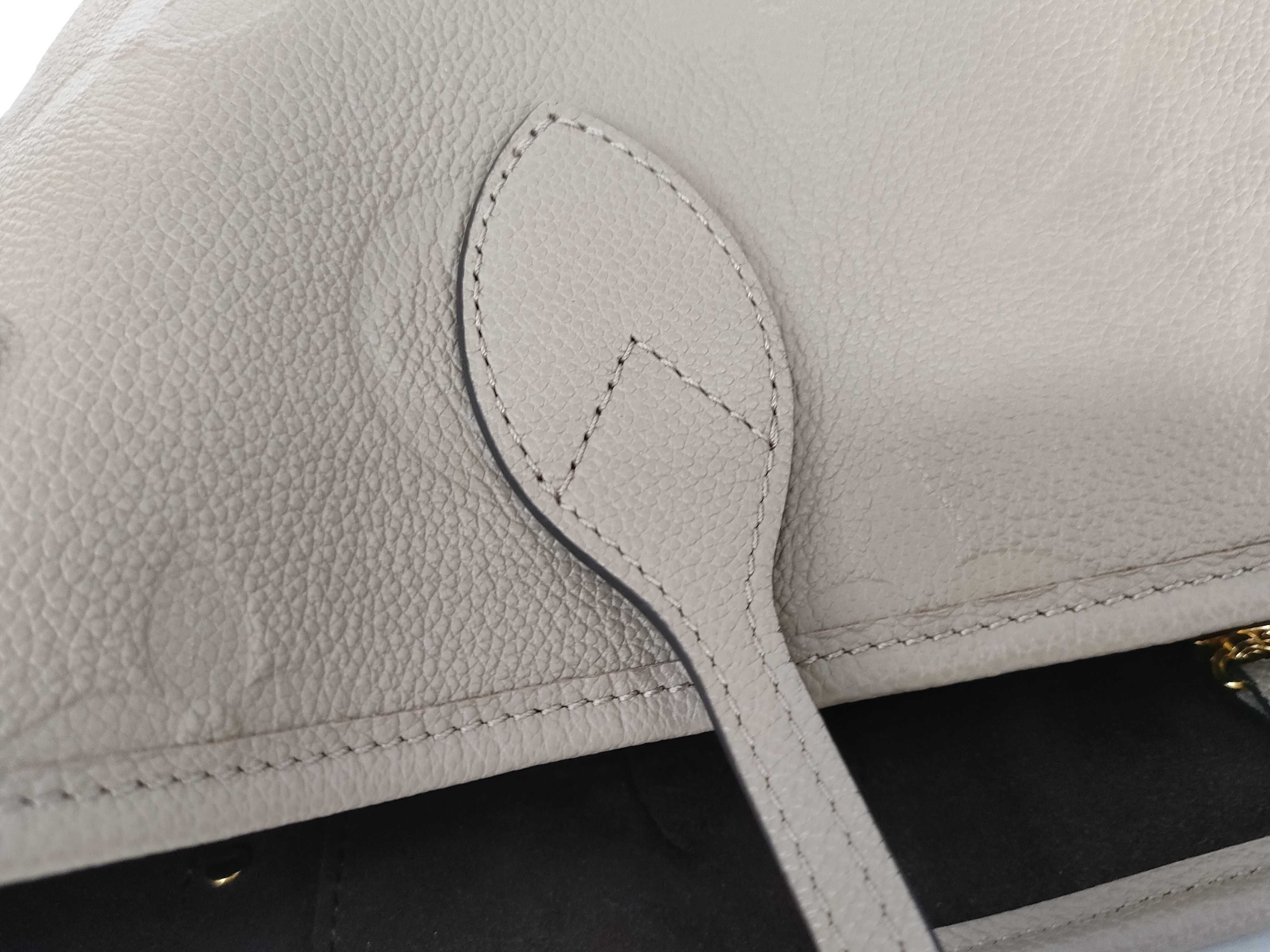 Monogram Empreinte Neverfull MM M45686 Beige RFID-detectable tote bag — view 5
