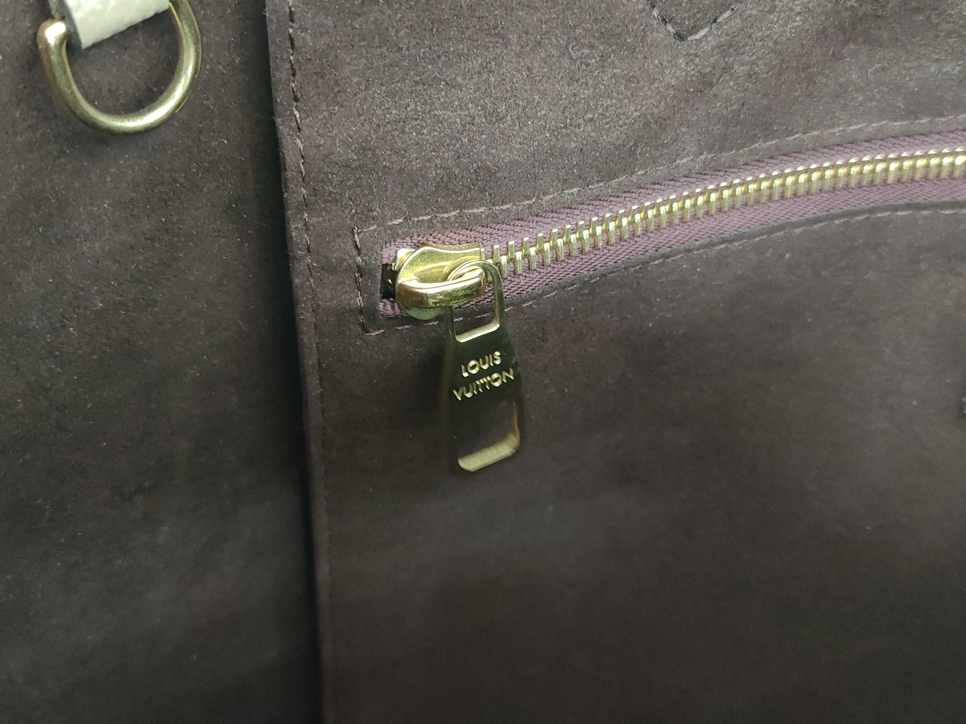 Monogram Empreinte Neverfull MM M45686 Beige RFID-detectable tote bag — view 10