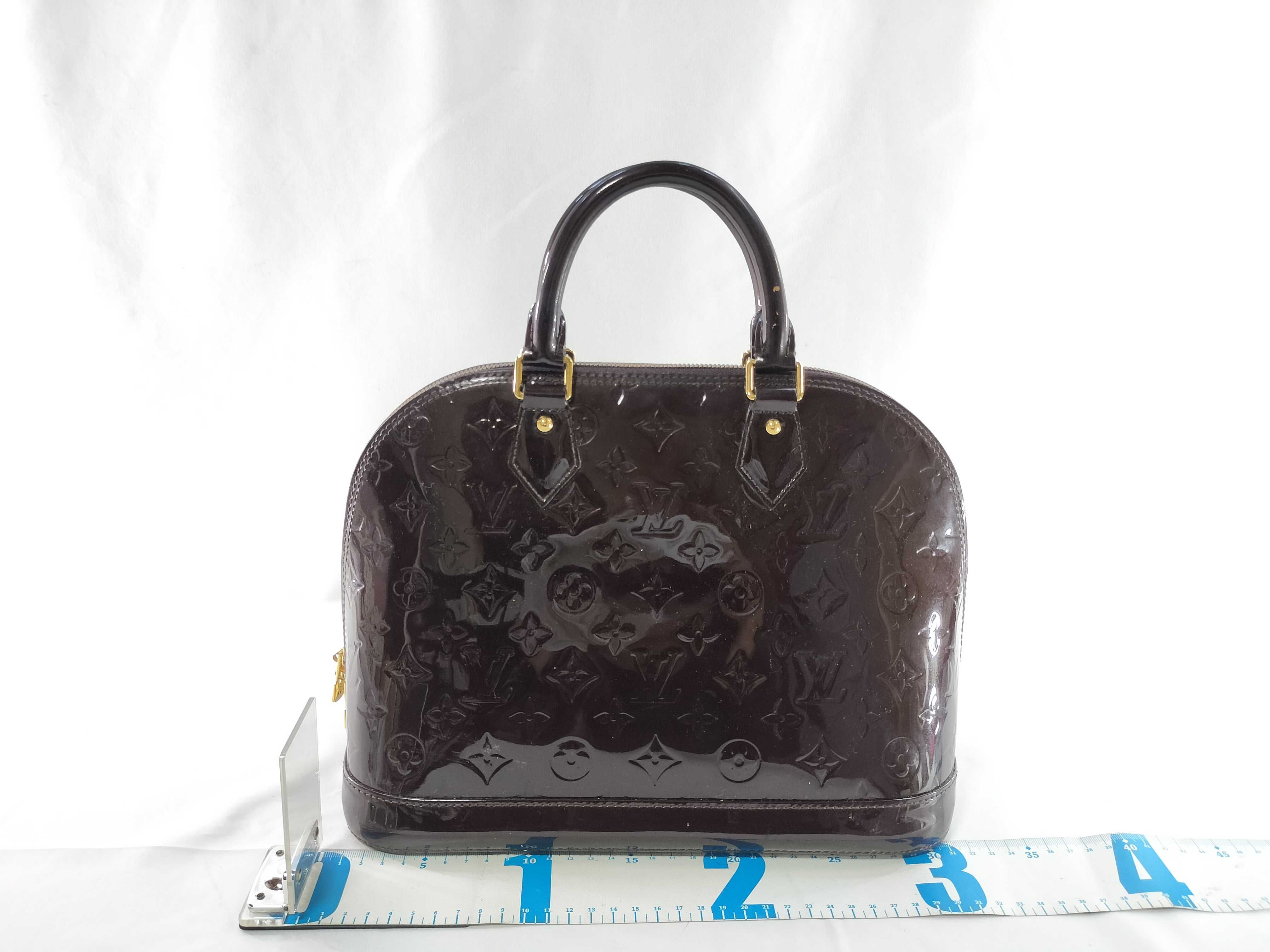 Vernis Alma PM Amarante Handbag — view 2