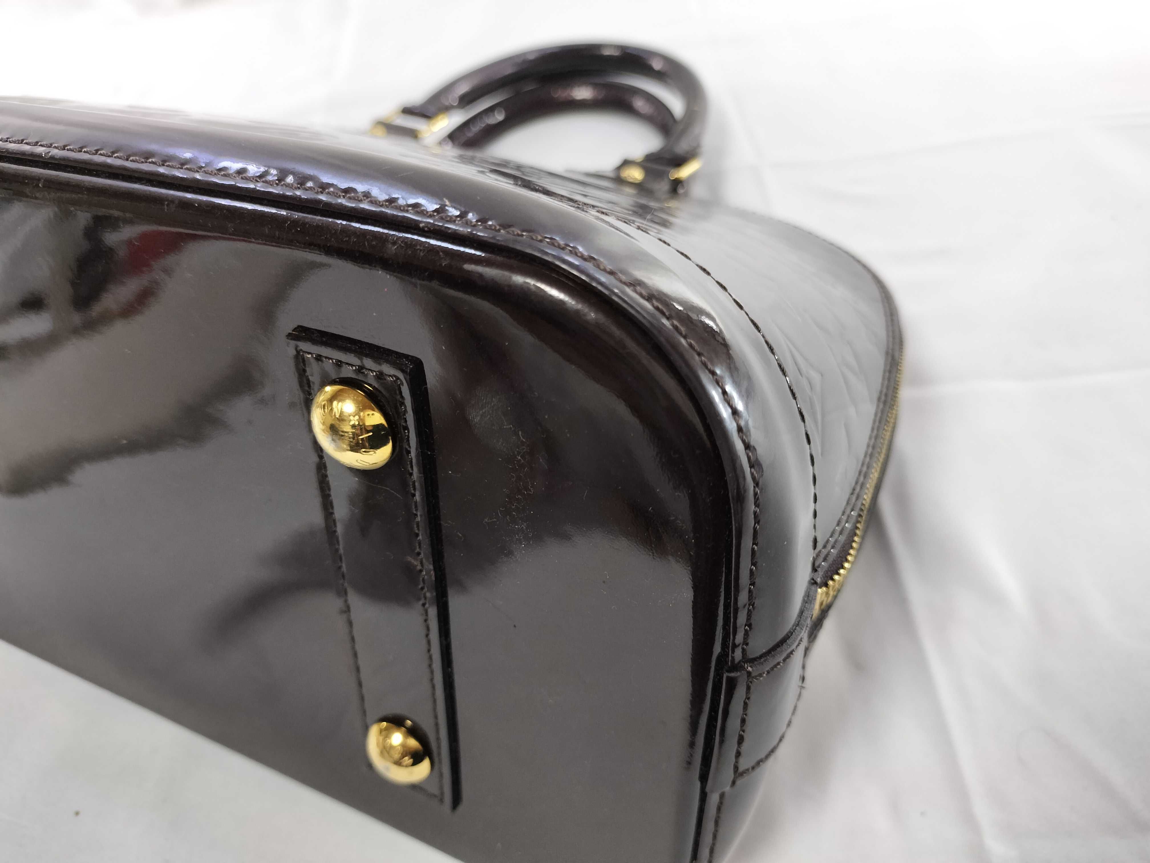 Vernis Alma PM Amarante Handbag — view 7