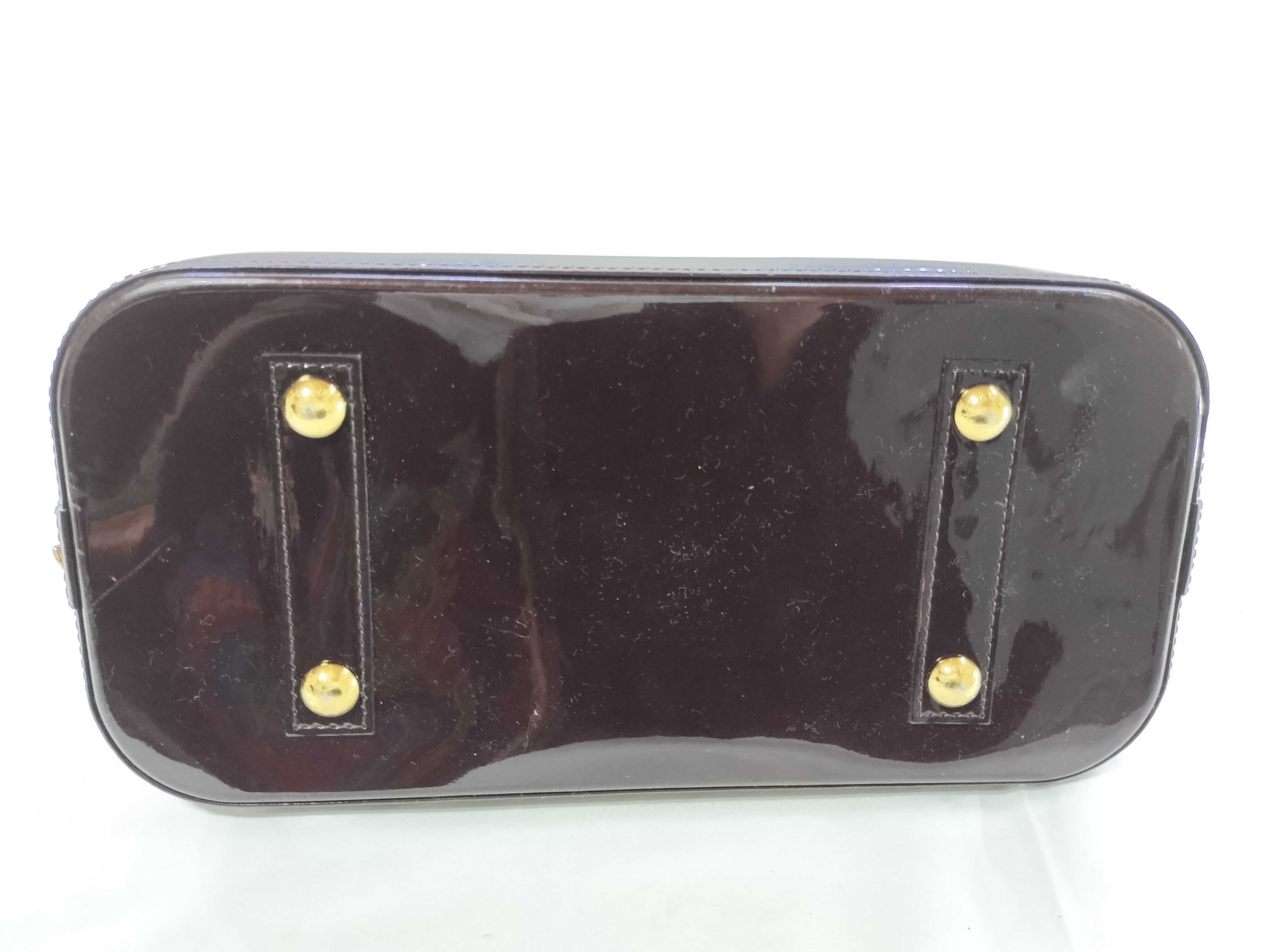Vernis Alma PM Amarante Handbag — view 8