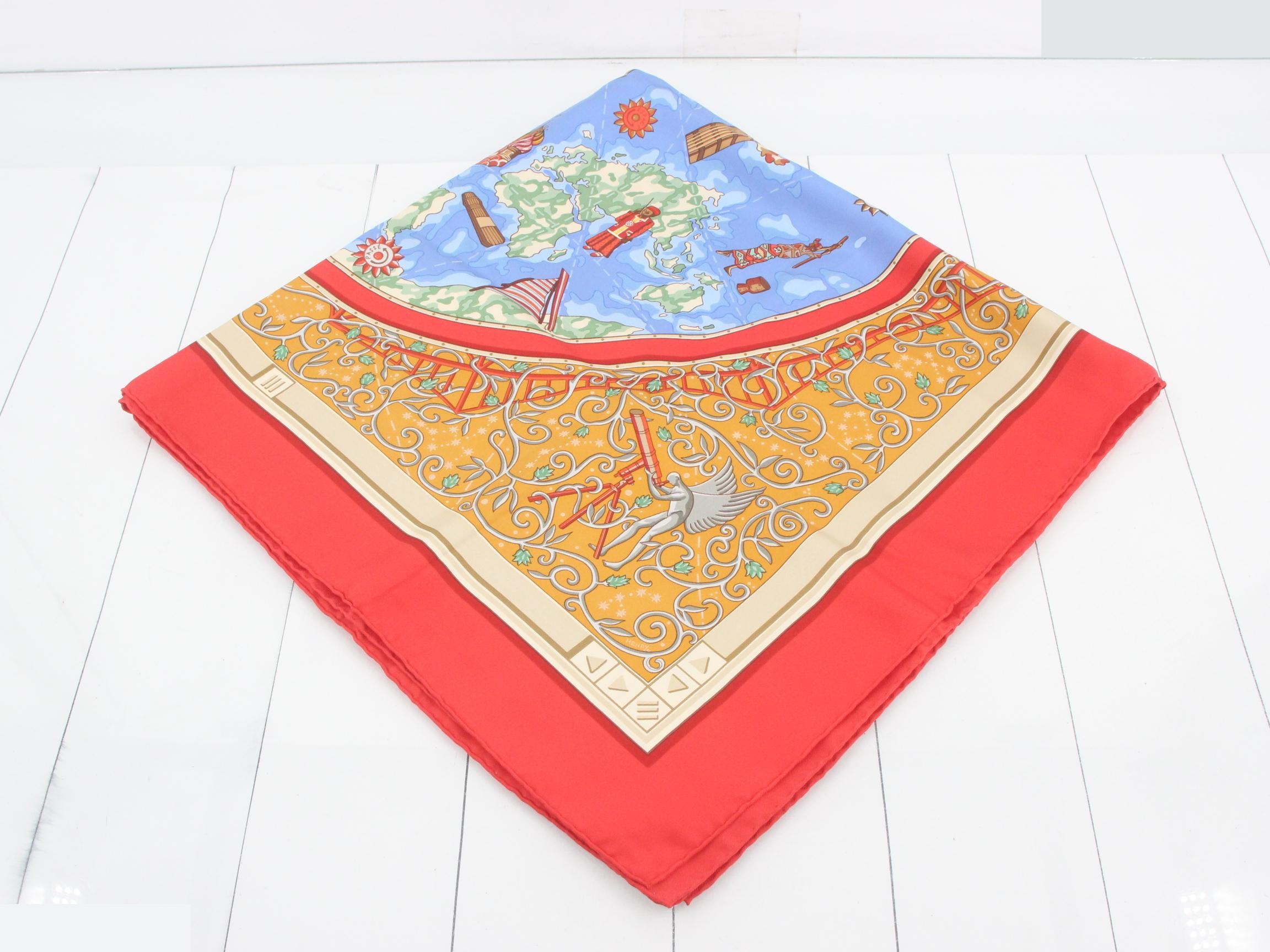 Red scarf — view 2