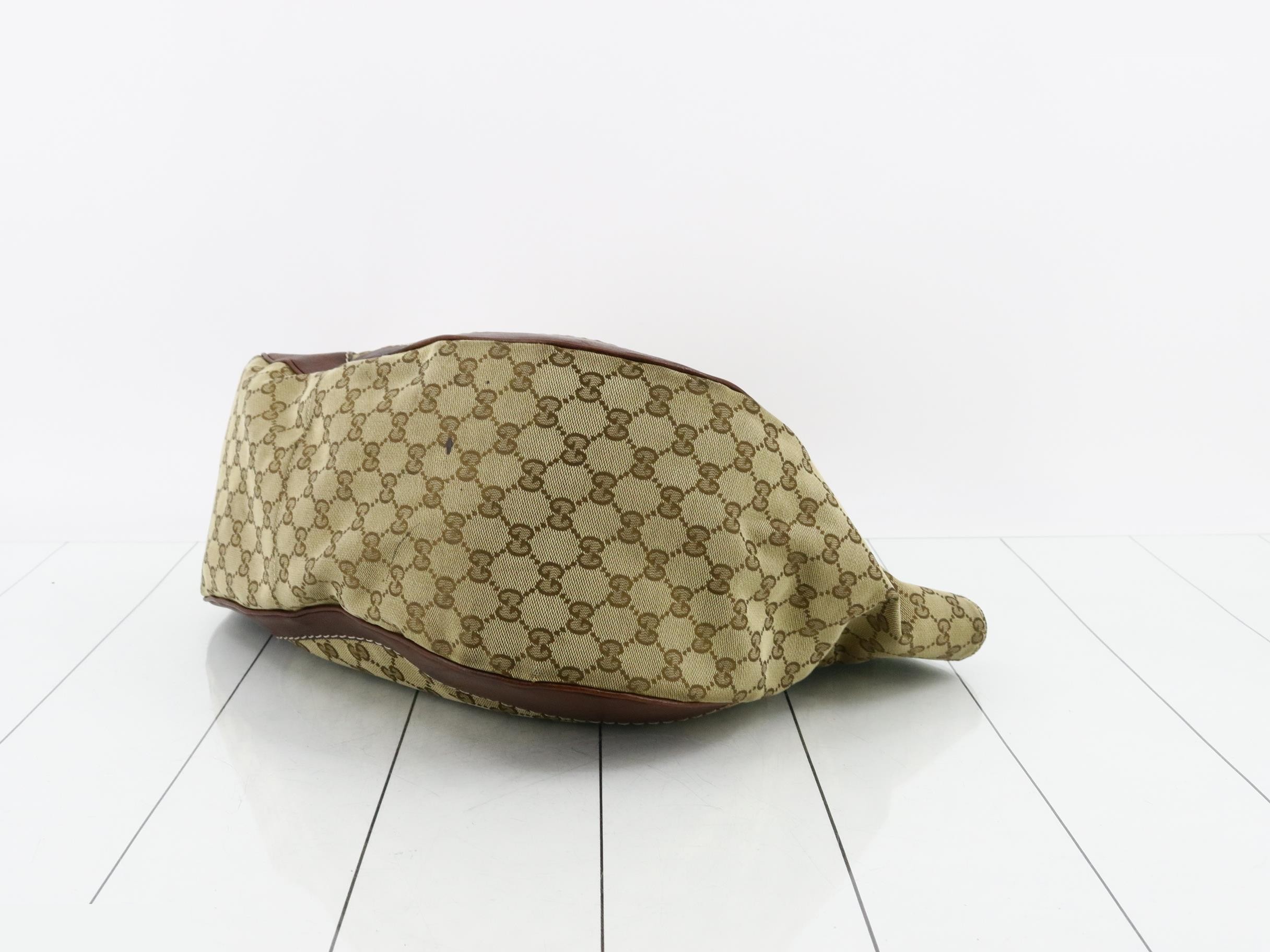 GG Canvas Leather GG Twins Tote Bag — view 6