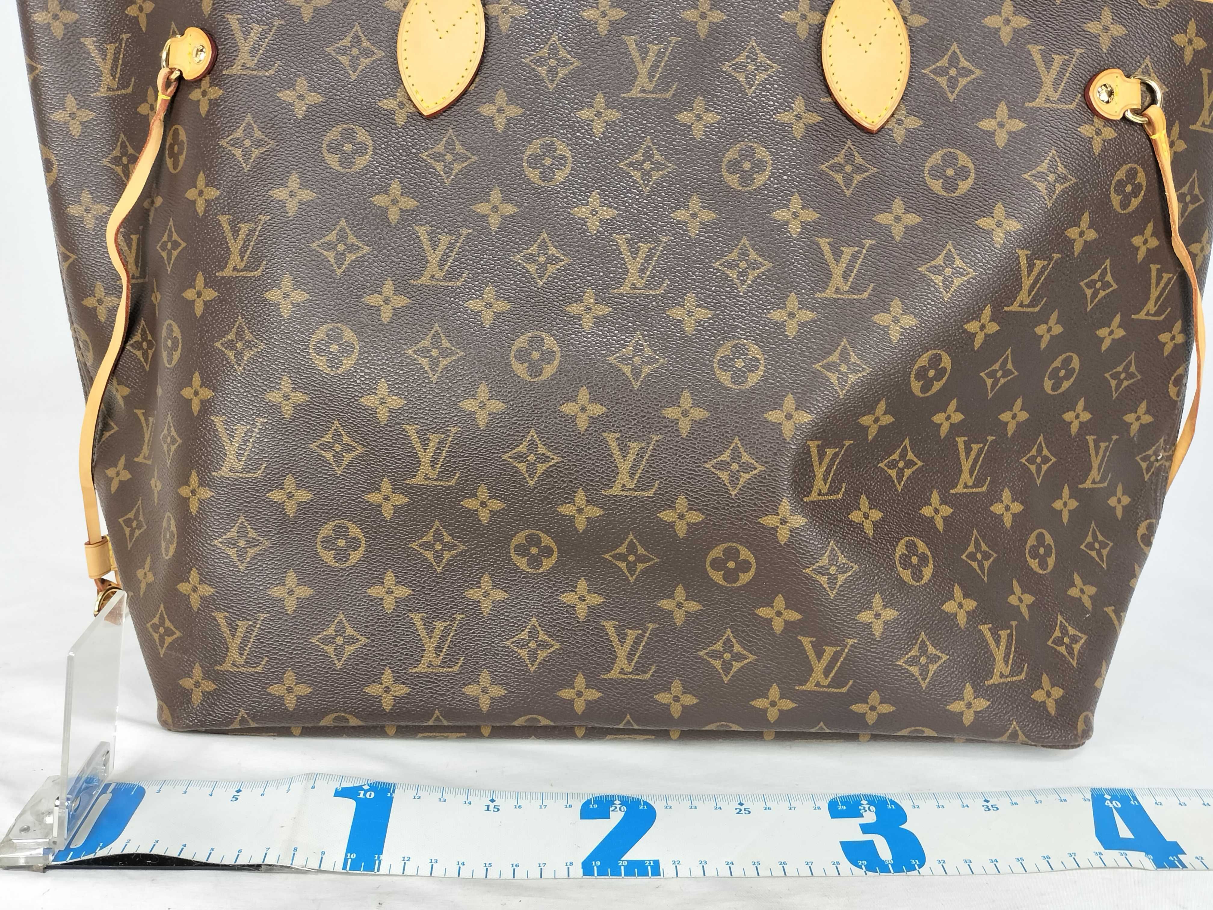 Monogram Neverfull MM M40156 SD1153 Brown Tote Bag — view 2