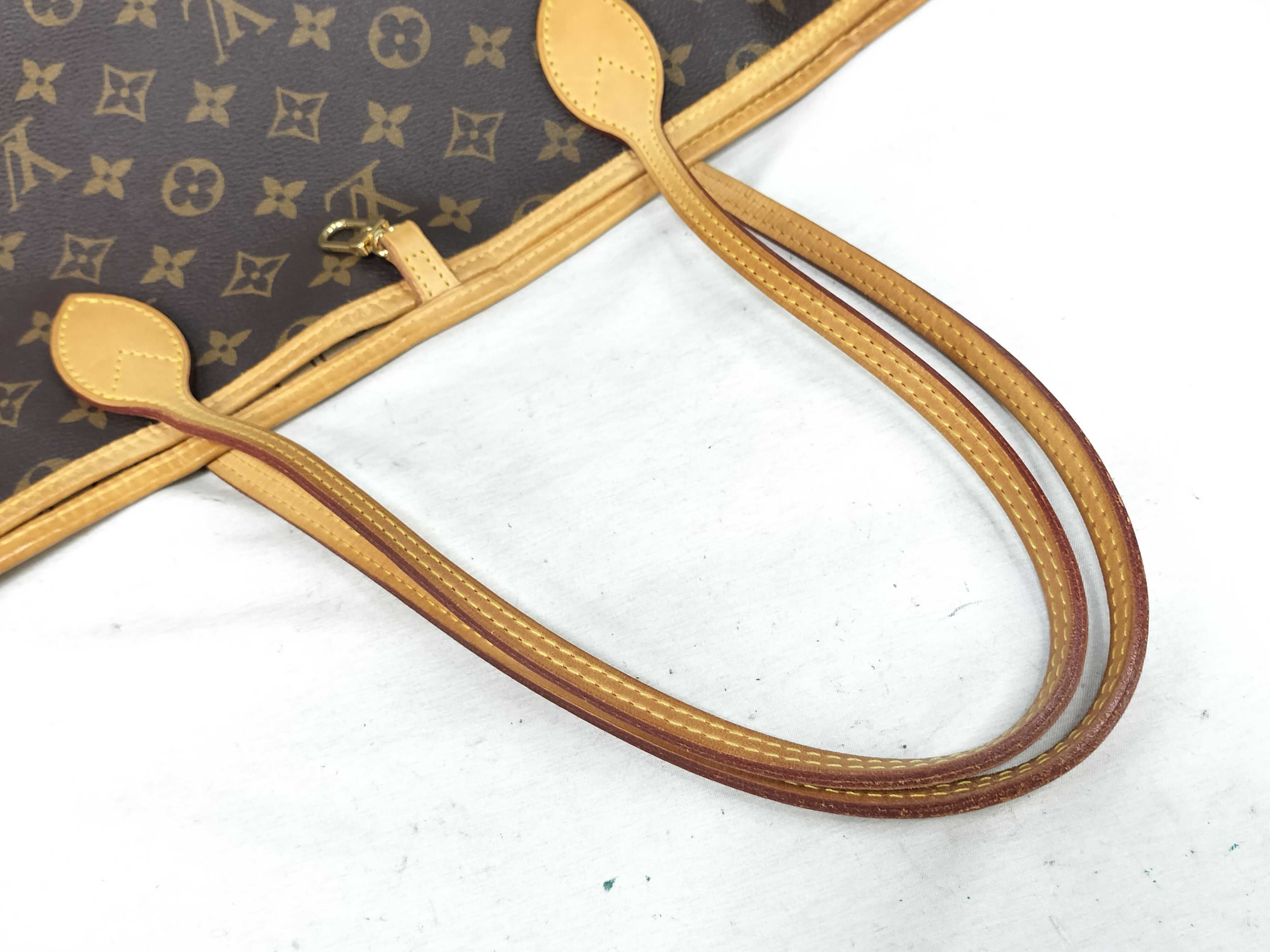 Monogram Neverfull MM M40156 SD1153 Brown Tote Bag — view 3