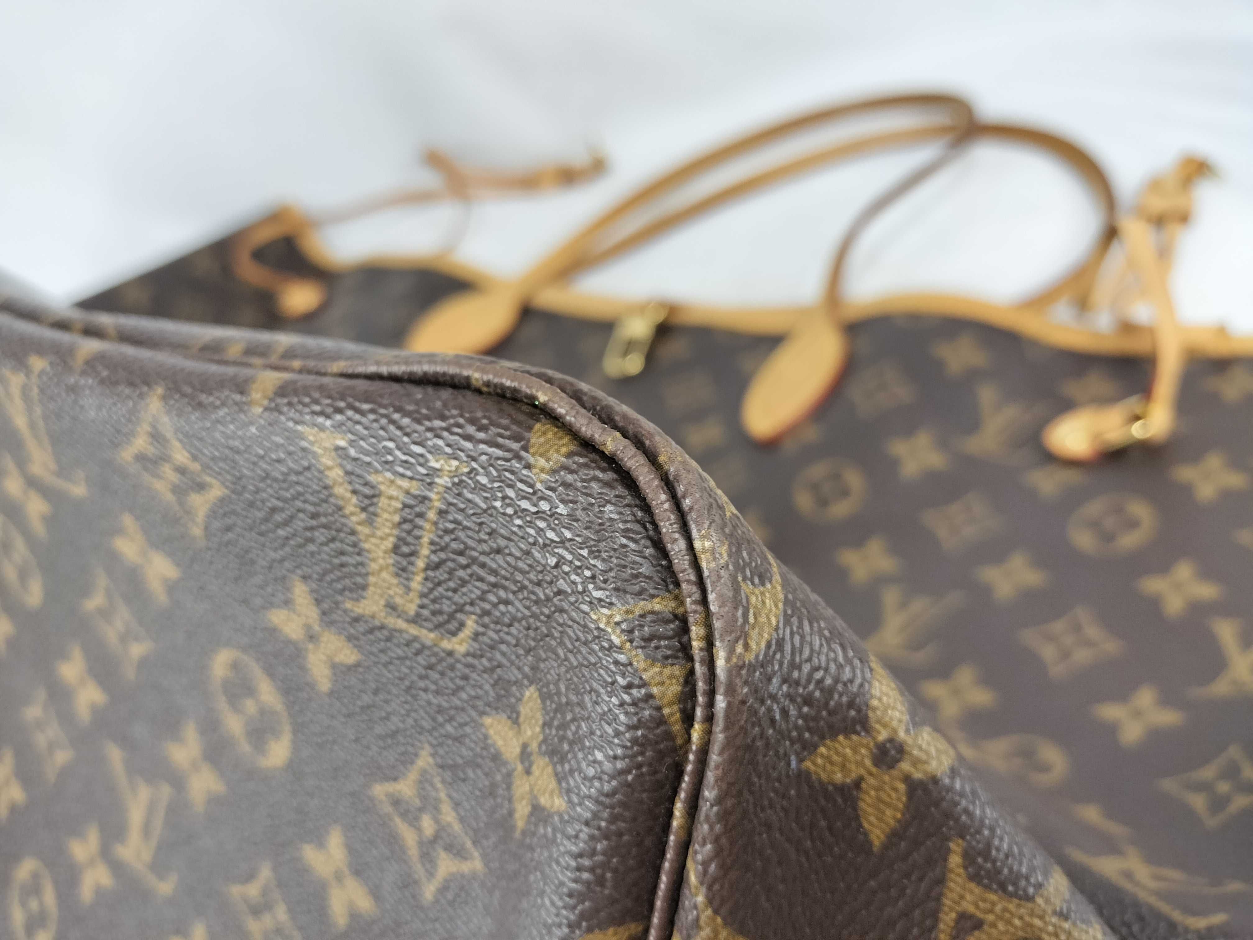 Monogram Neverfull MM M40156 SD1153 Brown Tote Bag — view 6