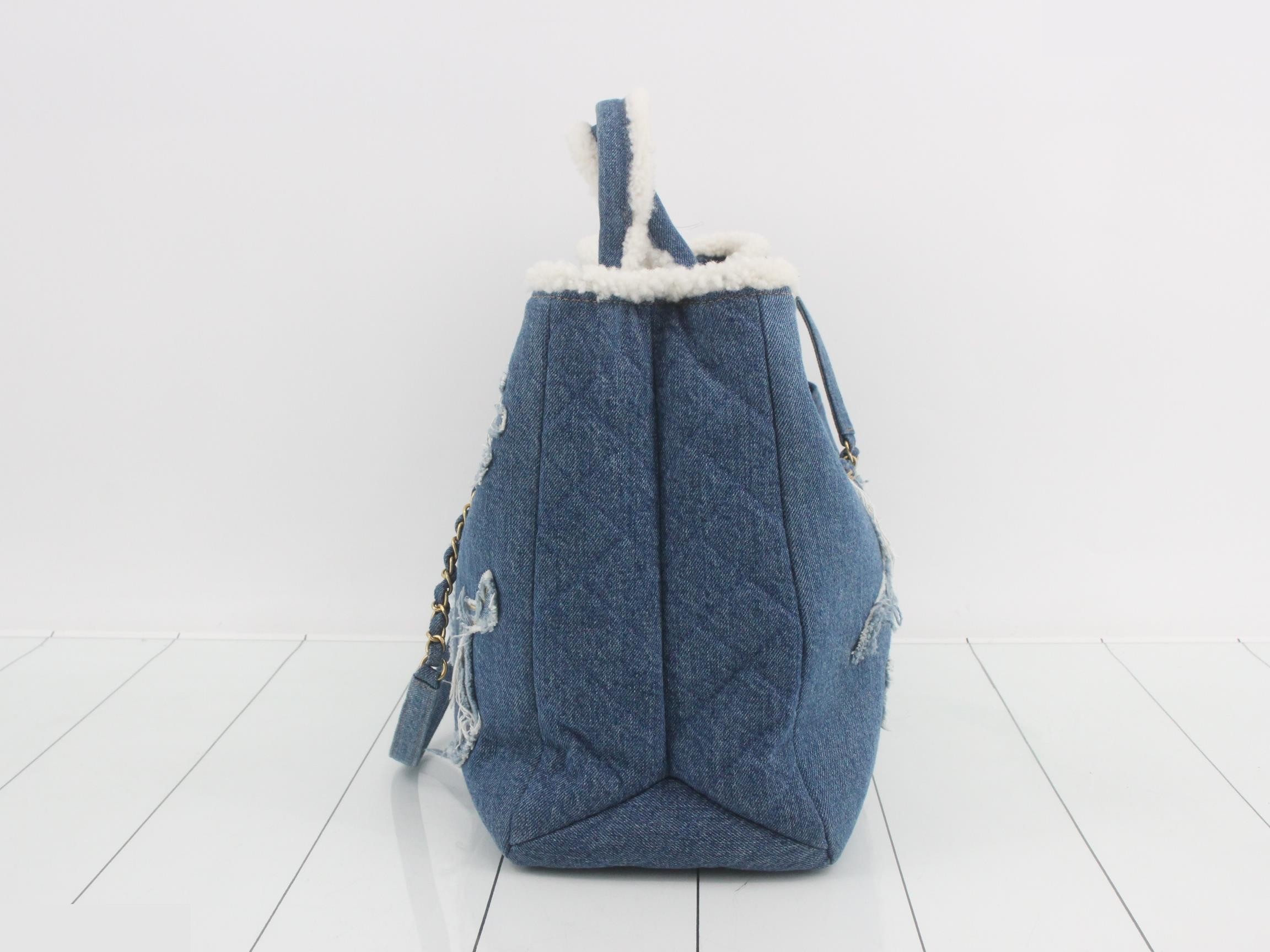 Denim 2-Way Tote Bag — view 3