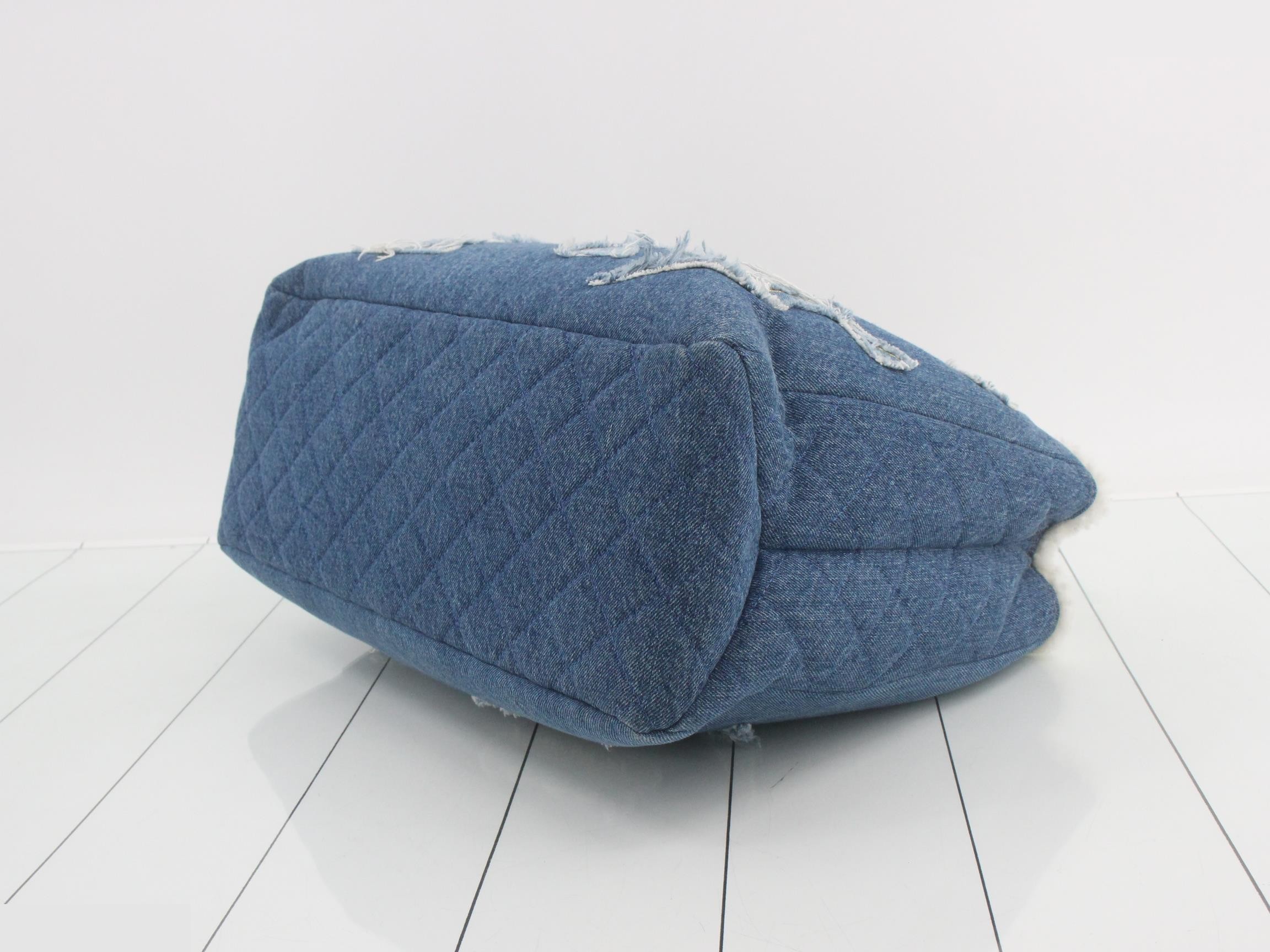 Denim 2-Way Tote Bag — view 6