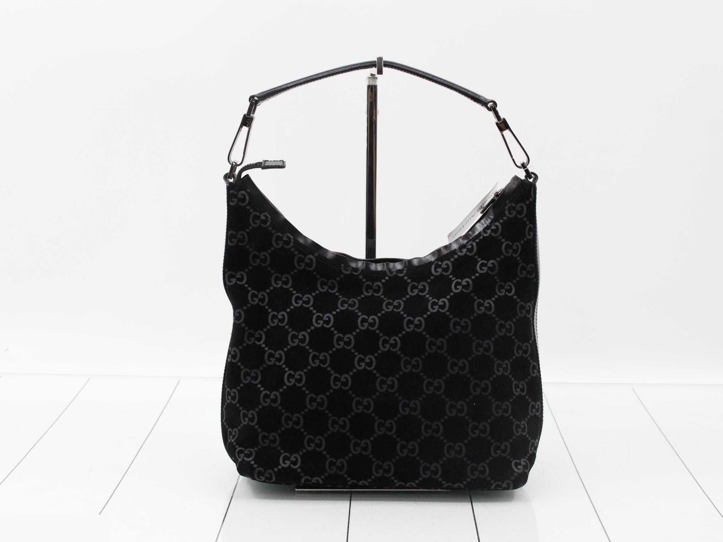 GG Suede Shoulder Bag / Handbag — view 2