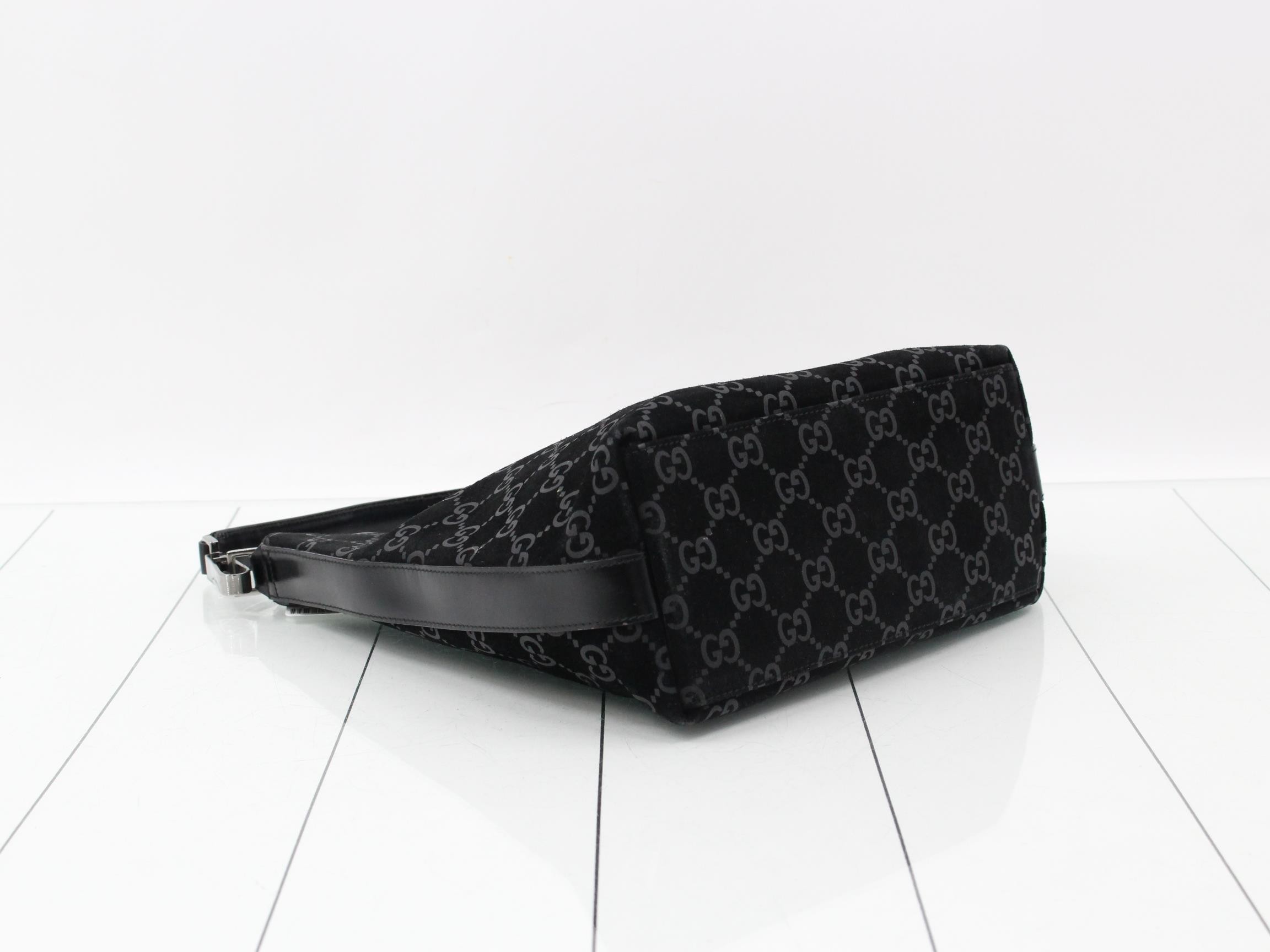 GG Suede Shoulder Bag / Handbag — view 5