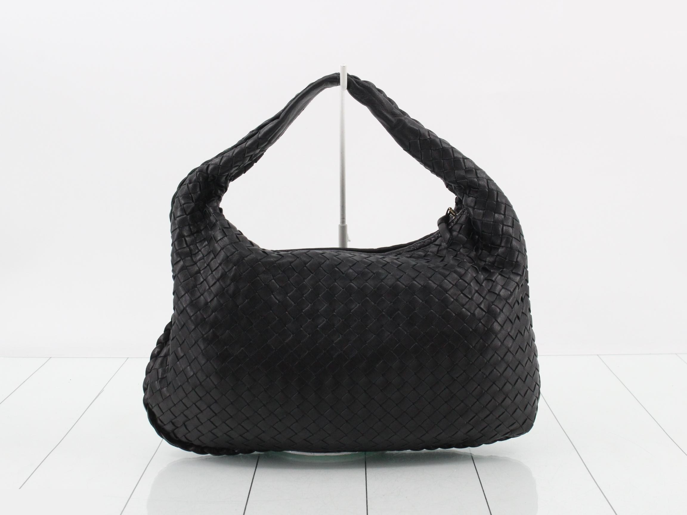 Intrecciato Hobo Handbag One-Shoulder Bag — view 2