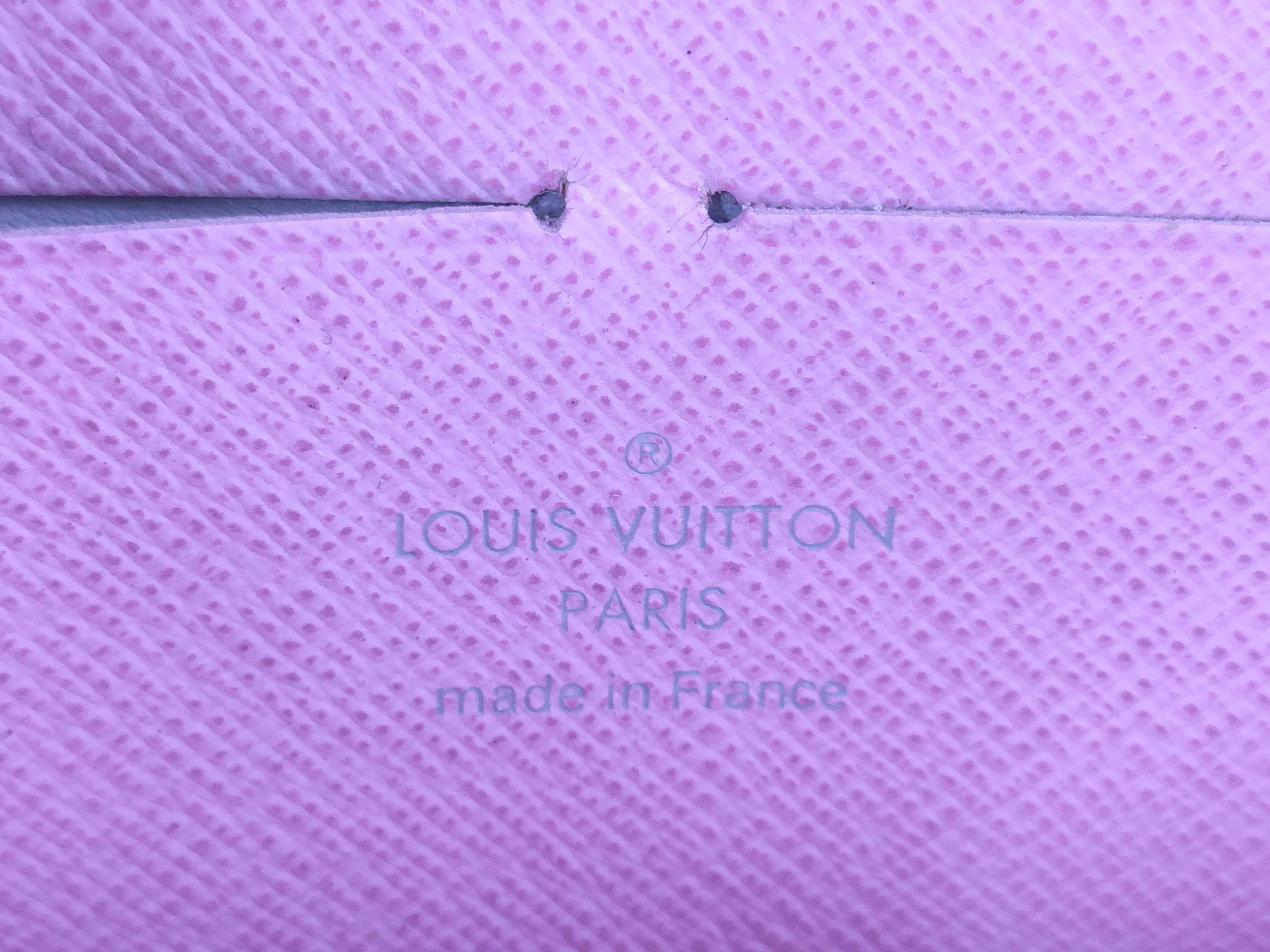 Monogram Multicolor Portefeuille Sarah Nou M60277 White Wallet — view 14