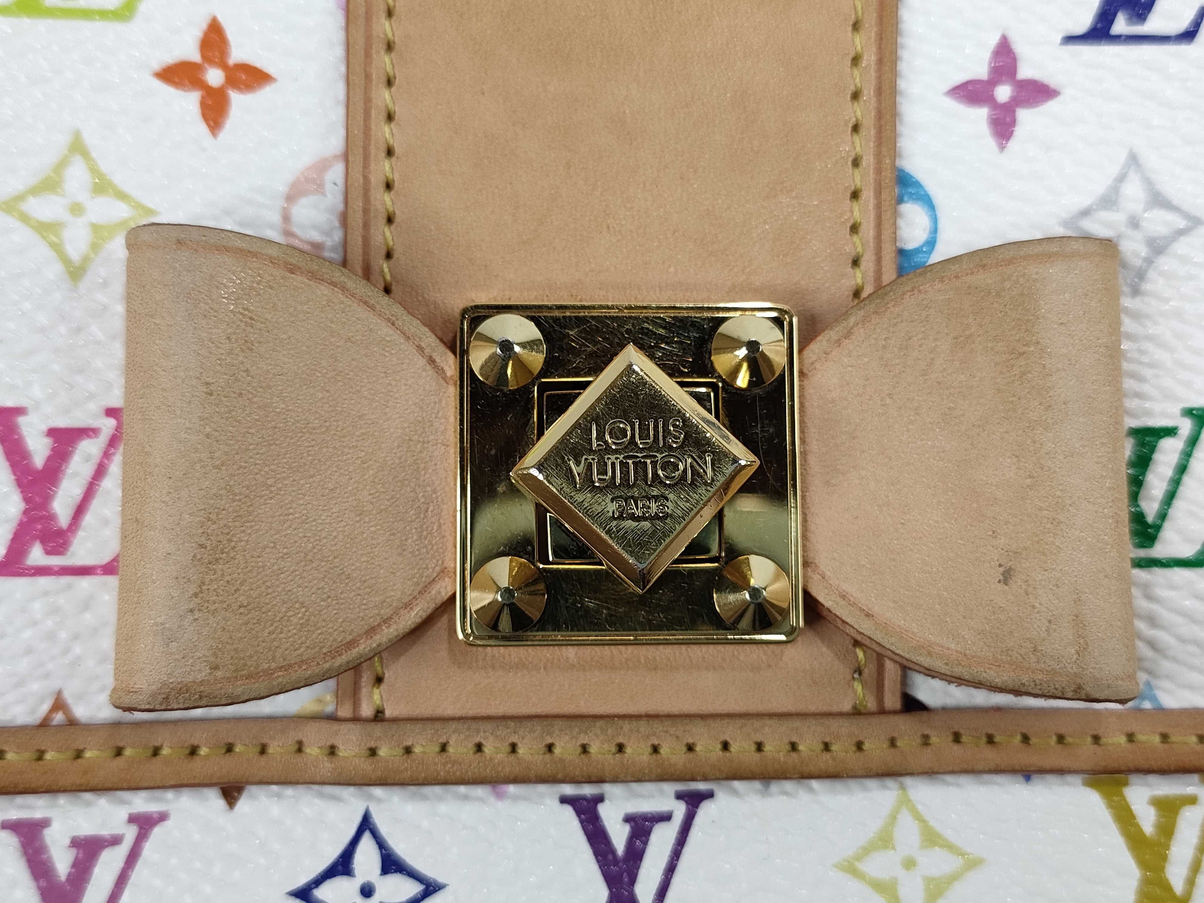 Monogram Multicolor Portefeuille Sarah Nou M60277 White Wallet — view 7