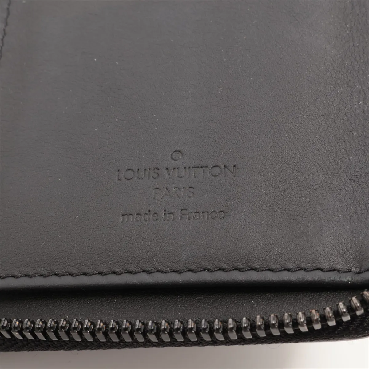 LV Aerogram Zippy Wallet Vertical M81743 Noir Round Zip Wallet (RFID detected) — view 8