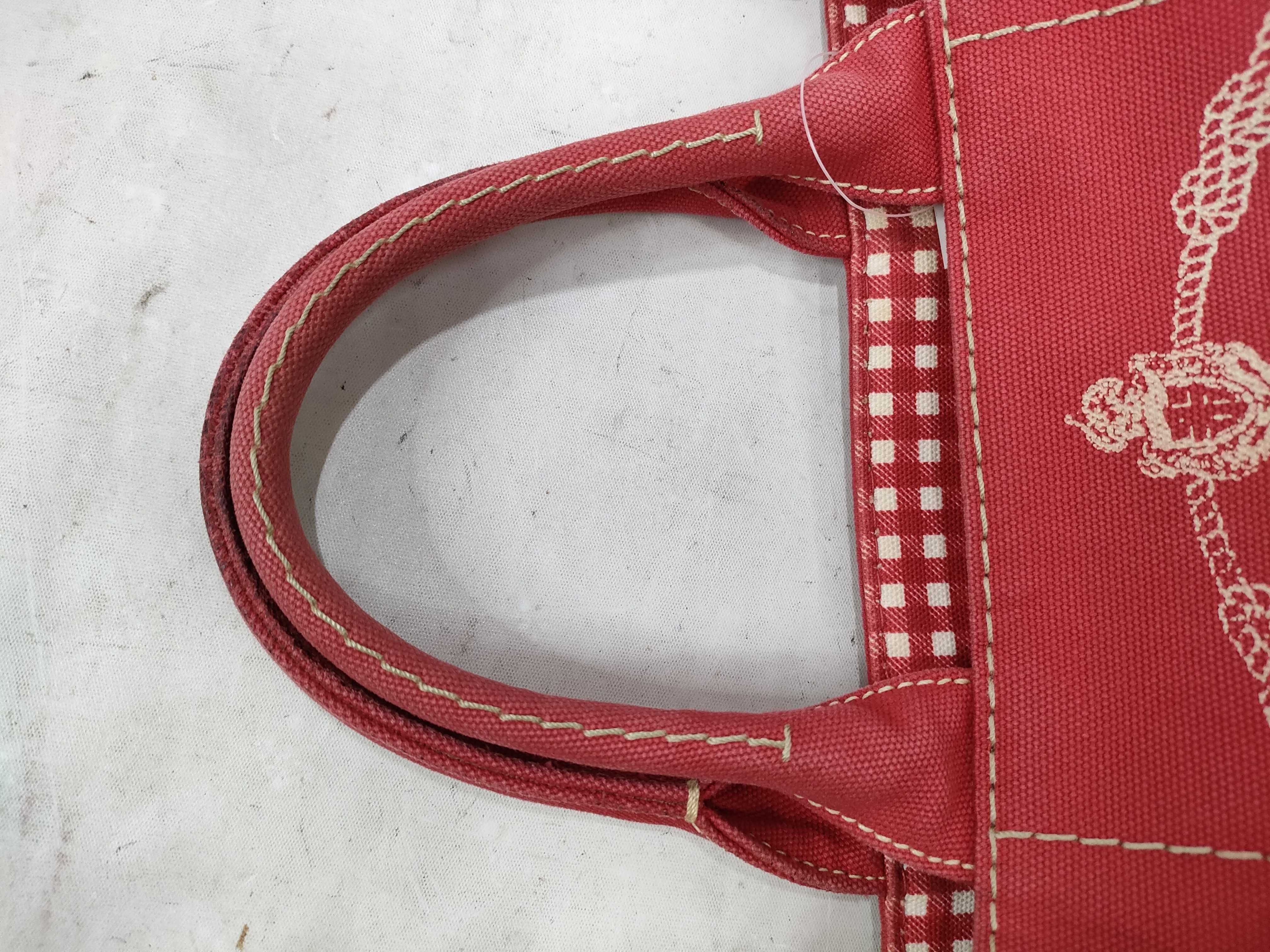 Canvas Red Handbag — view 3
