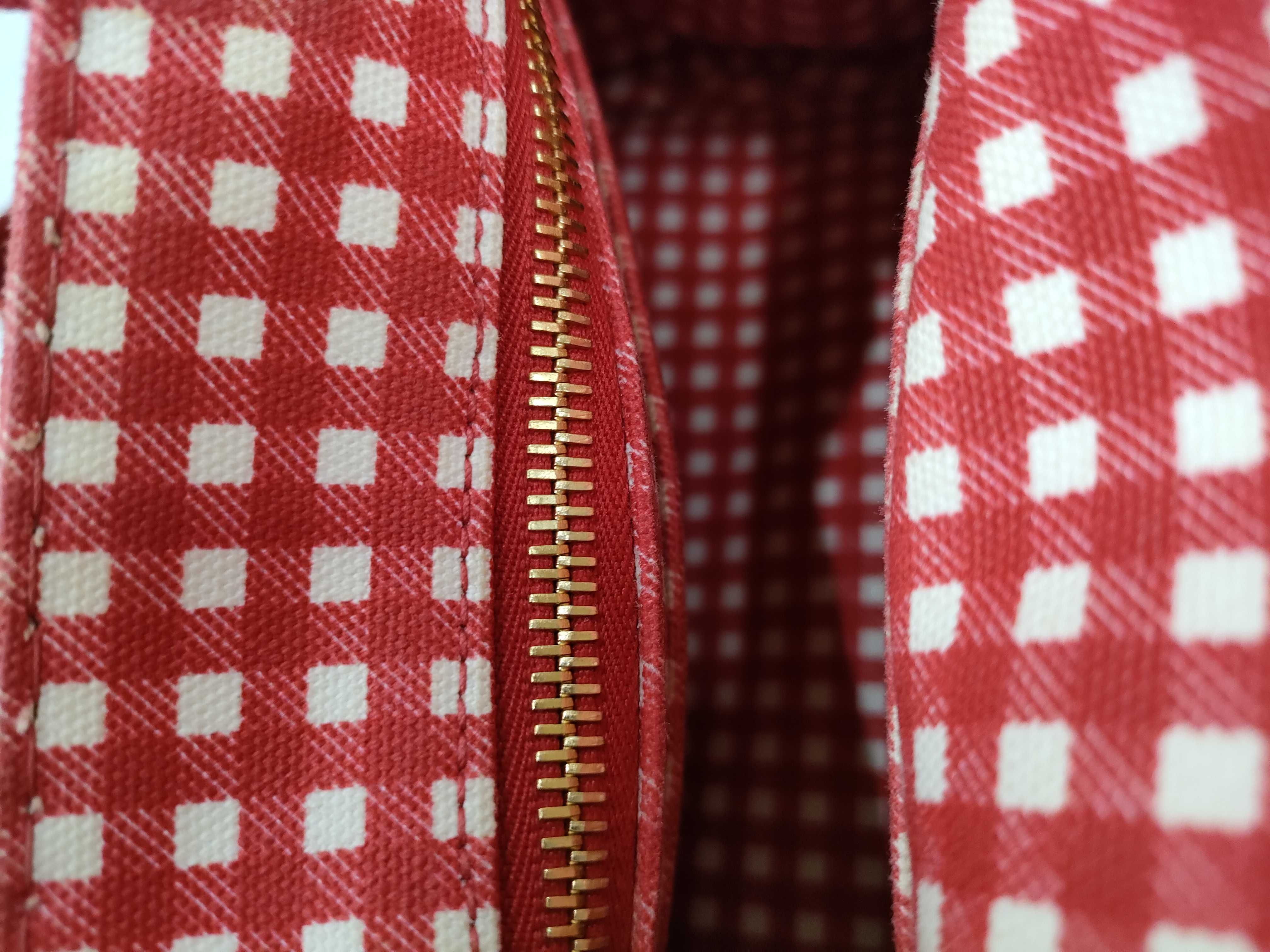Canvas Red Handbag — view 7