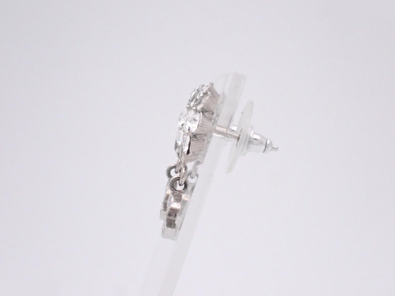 Coco Mark Silver Earrings B15A — view 3