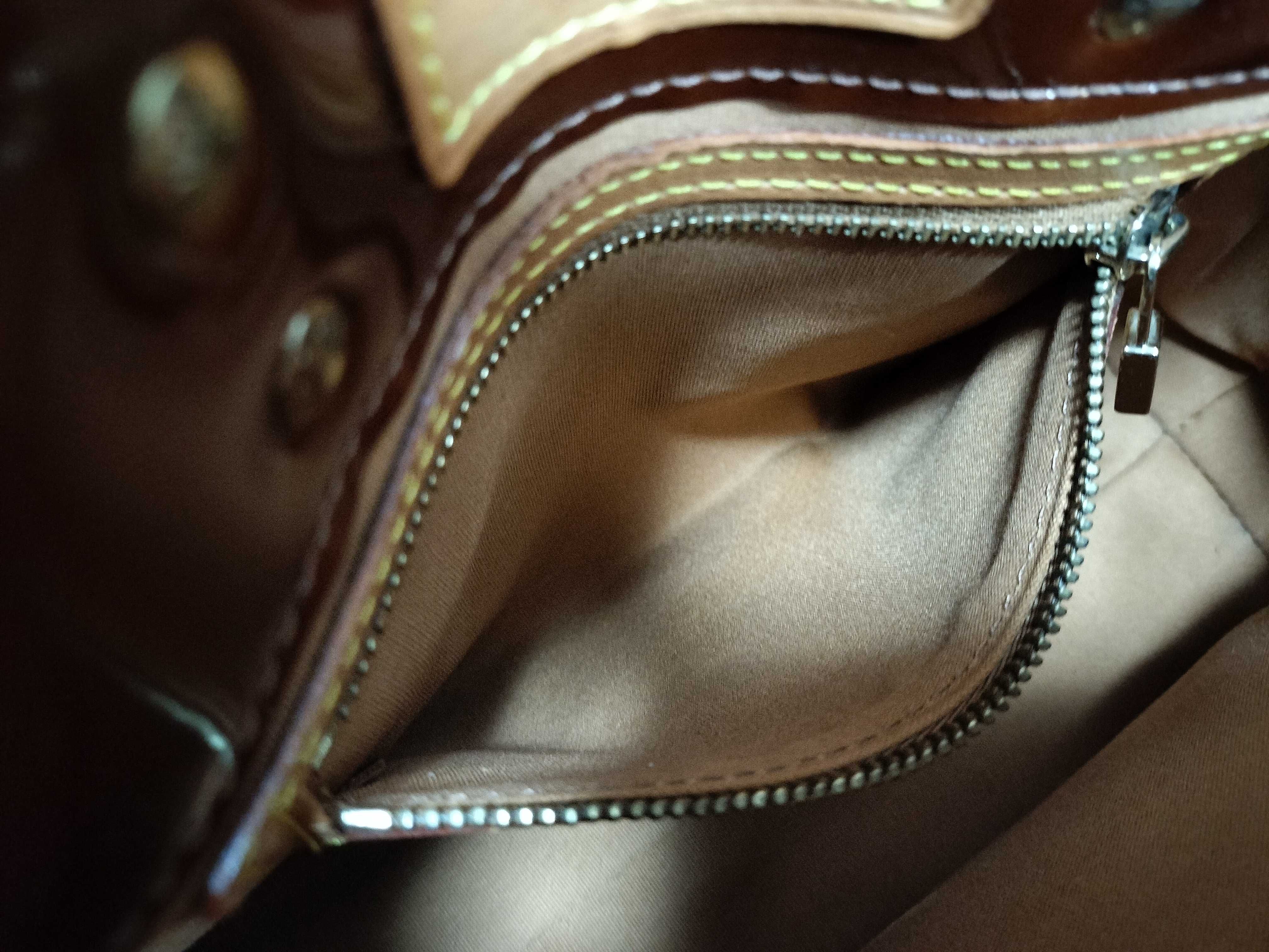 Lead PM Monogram Vernis Tote Bag — view 11