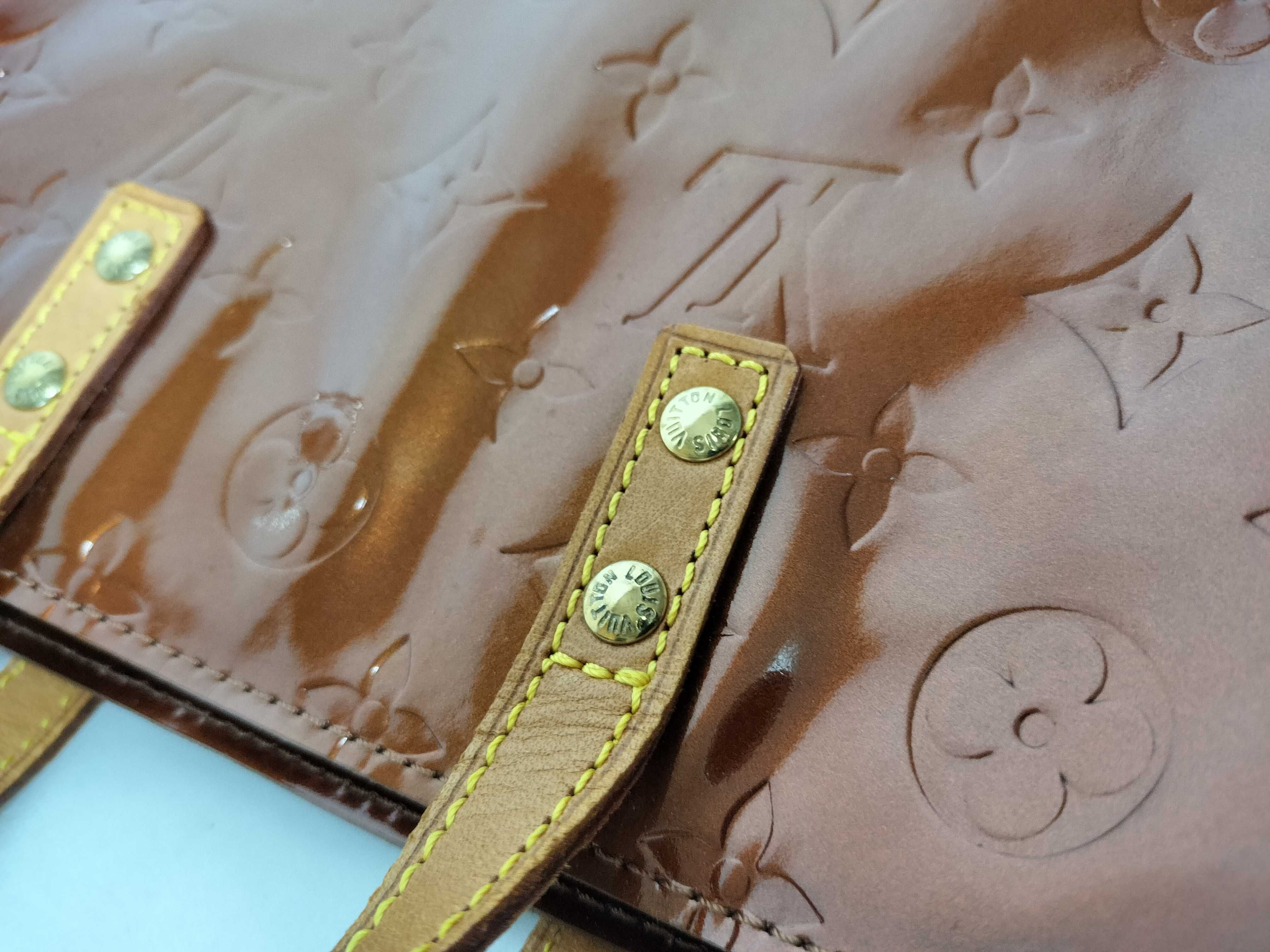 Lead PM Monogram Vernis Tote Bag — view 5
