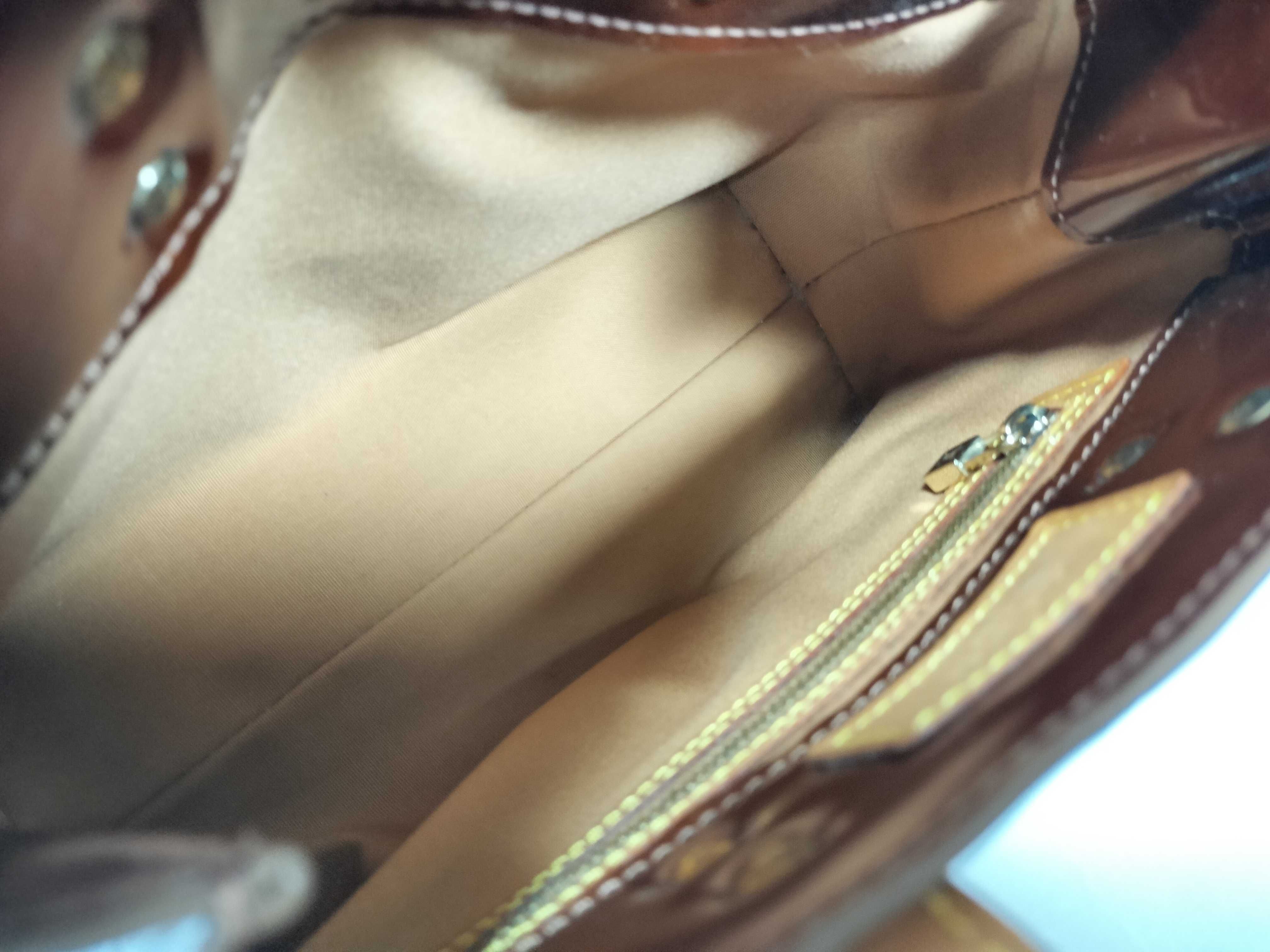 Lead PM Monogram Vernis Tote Bag — view 8
